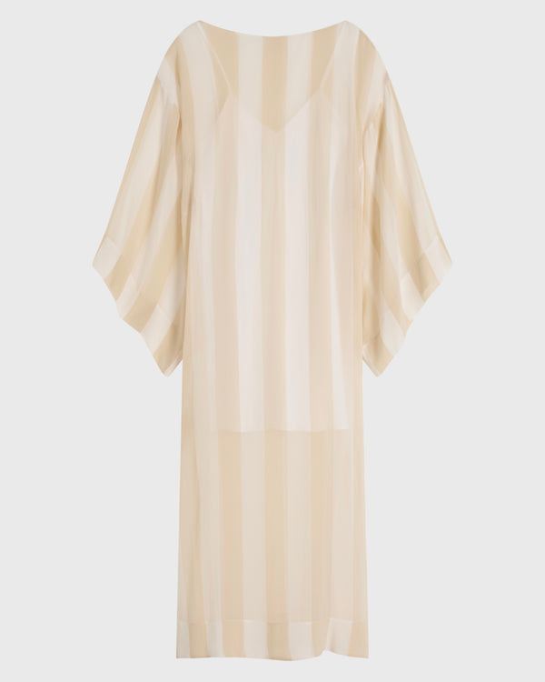 Capri Silk Kimono Sleeve Maxi