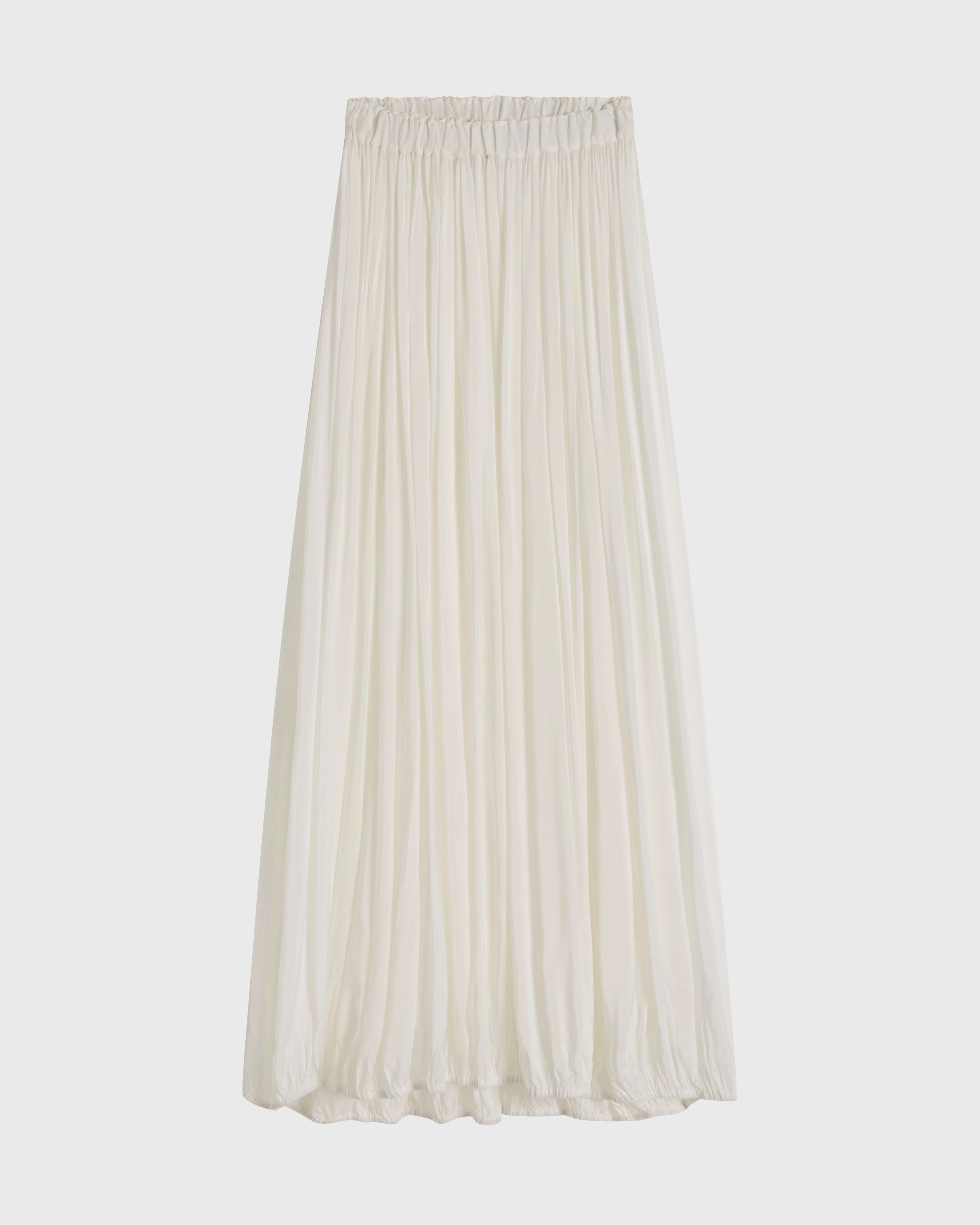 Cremona Balloon Skirt White