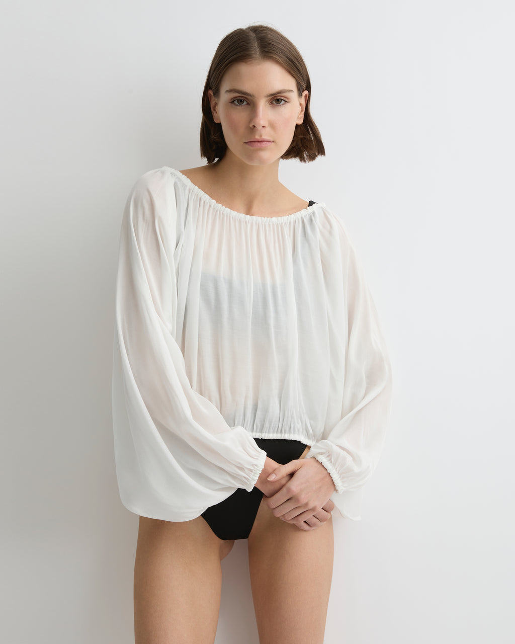 Cremona Balloon Top White