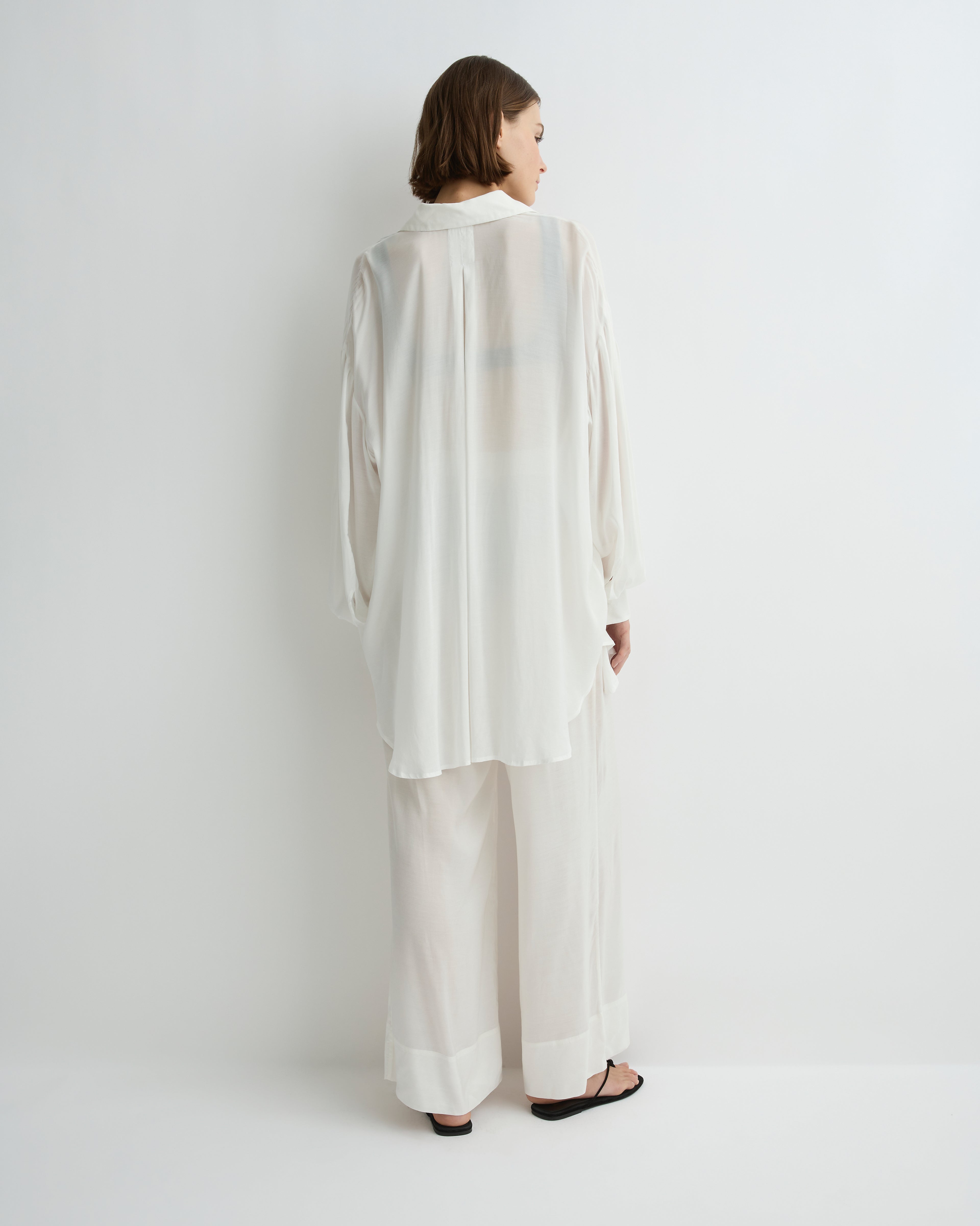 Cremona Oversize Shirt White