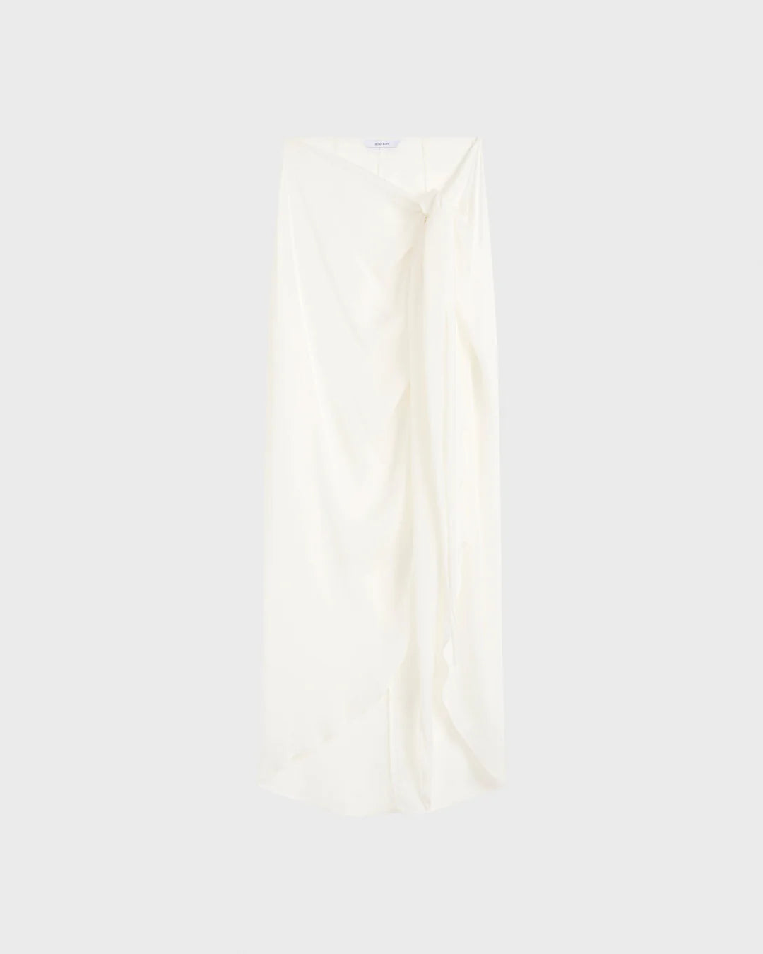 Cremona Tie-Front Sarong White