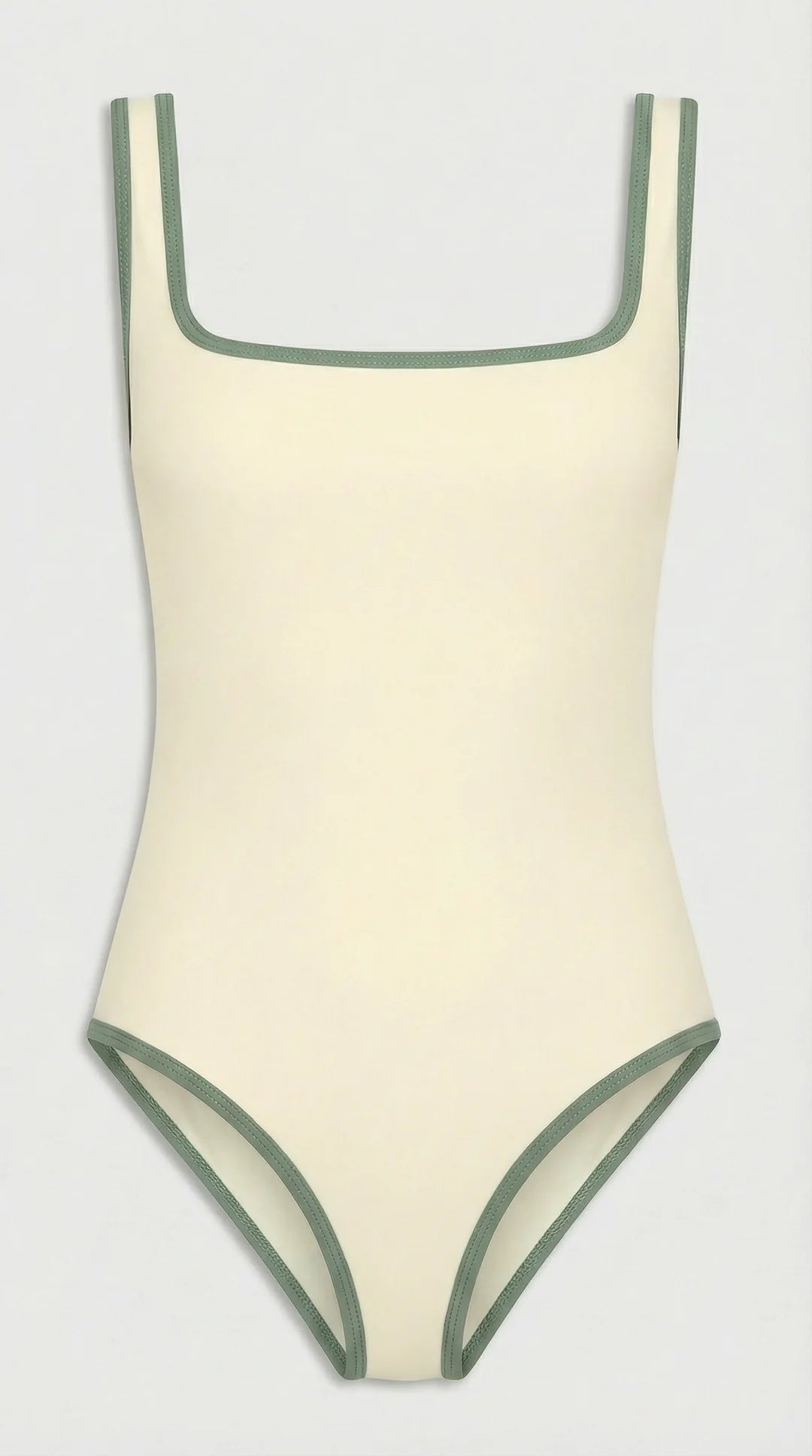 McKenna One Piece Sage Contrast