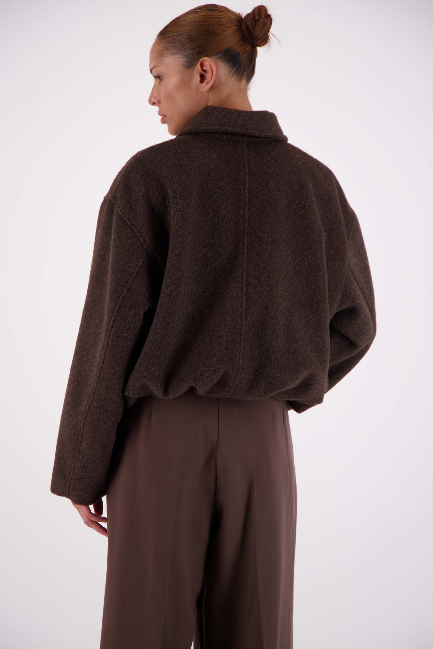 Bailey Bomber Jacket Brown