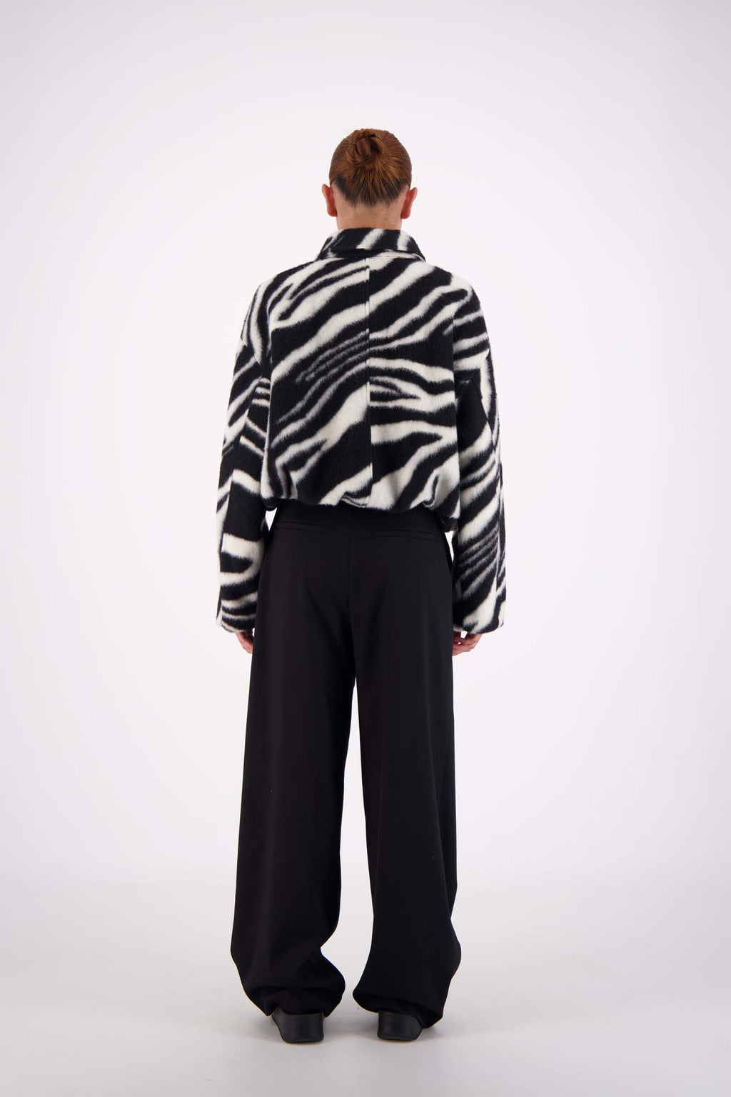 Bailey Bomber Jacket Zebra