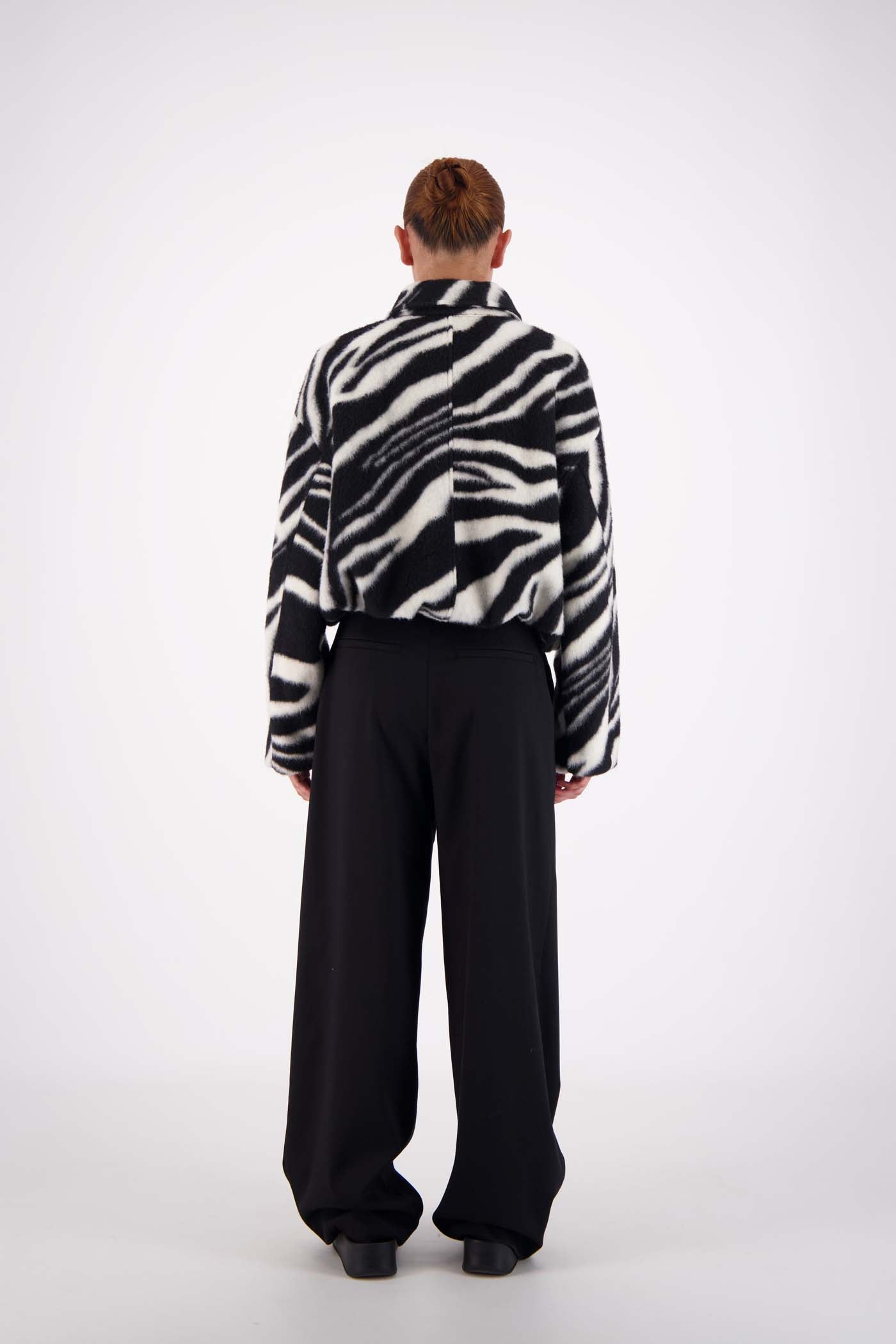 Bailey Bomber Jacket Zebra