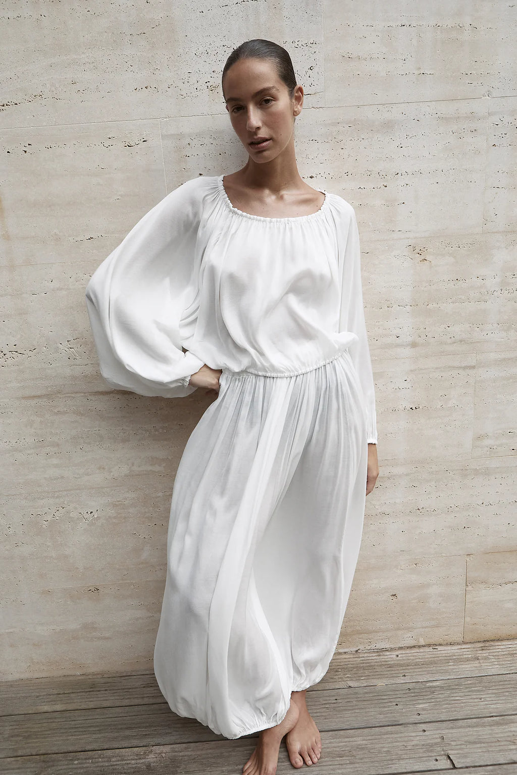 Cremona Balloon Top White