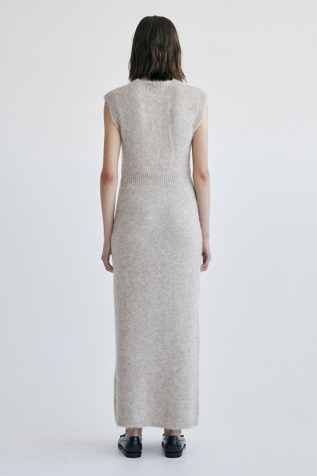 Chiara Knitted Dress Oat