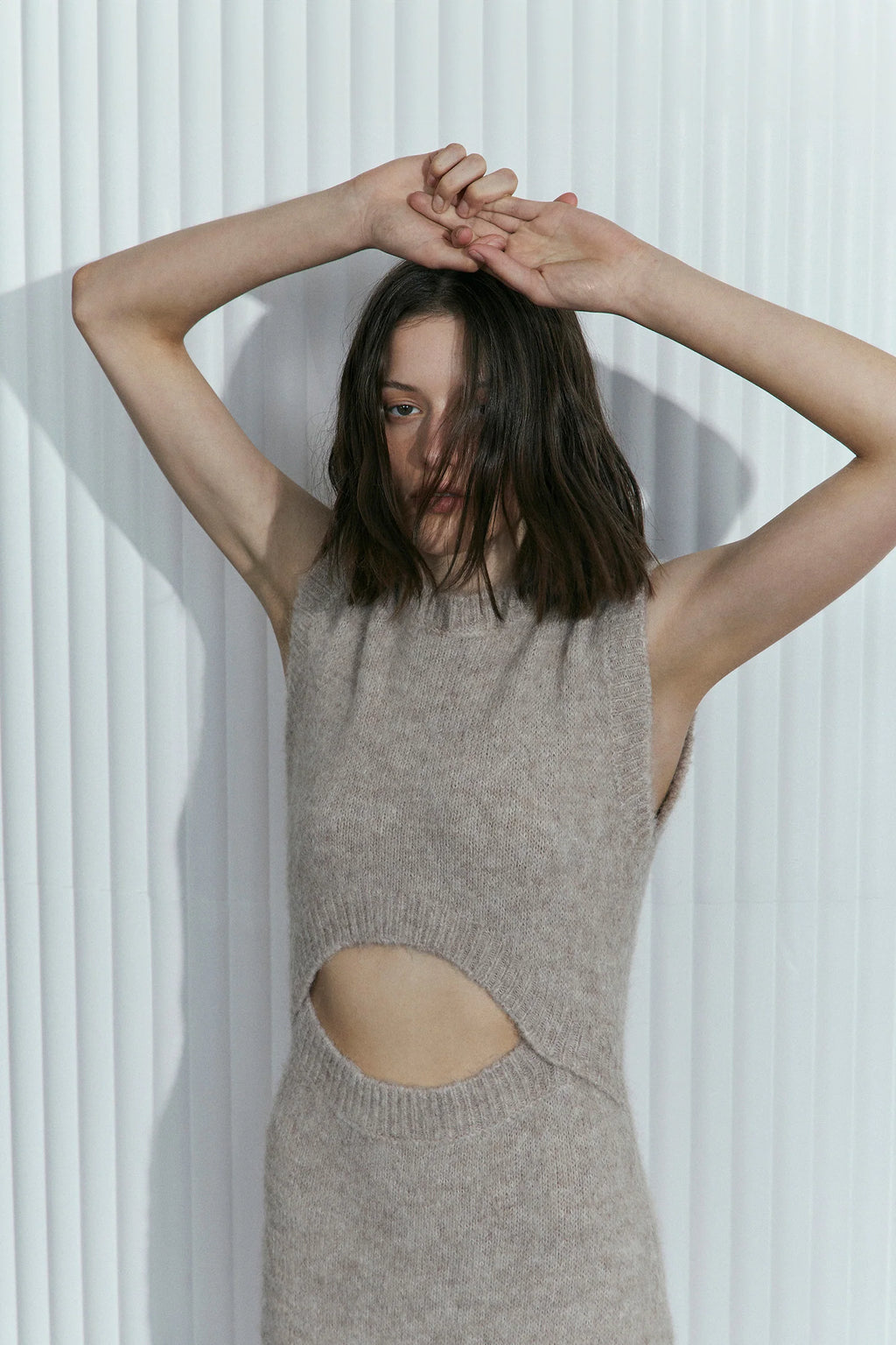 Chiara Reversible Alpaca Wool Dress
