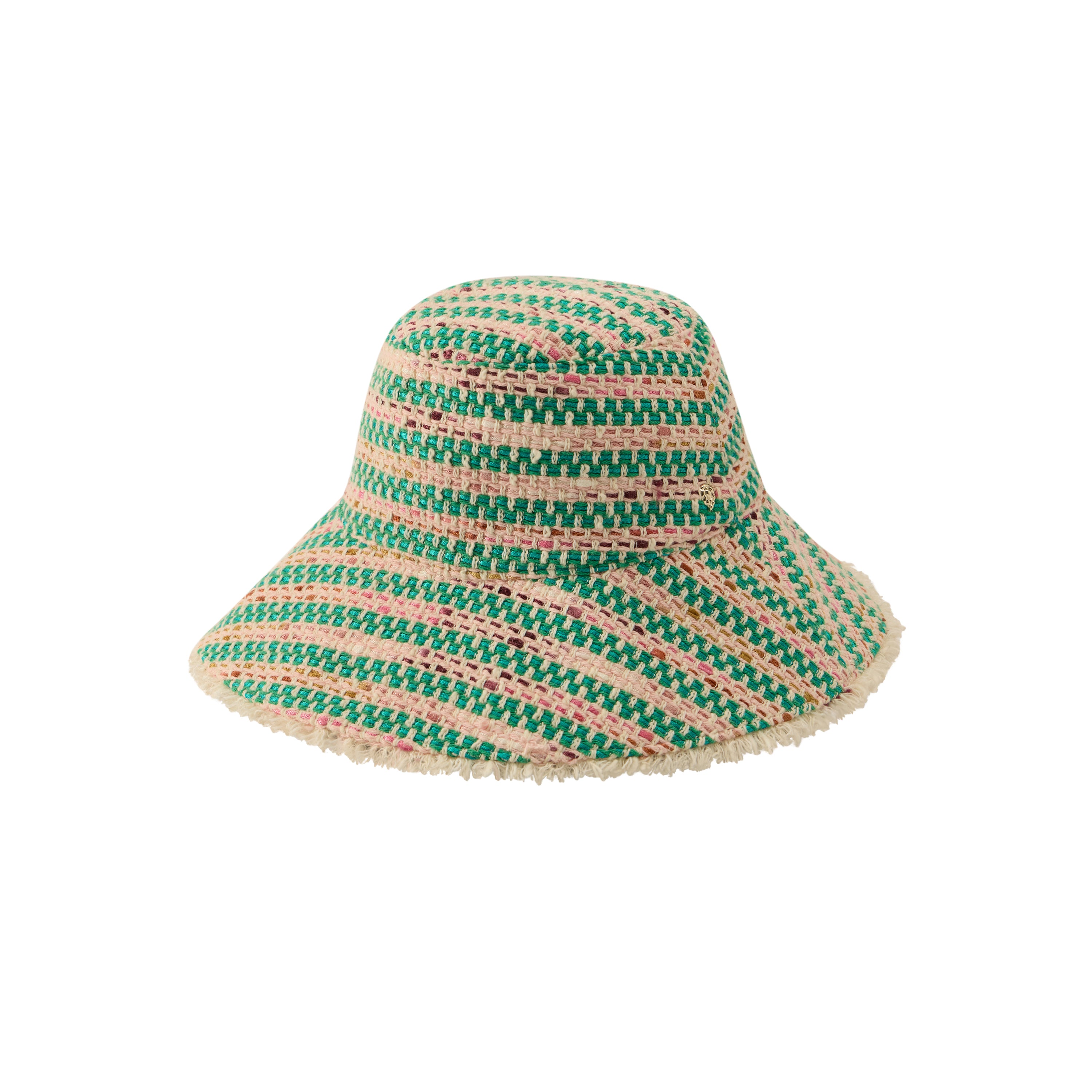 Cintia Boucle Stripe Bucket