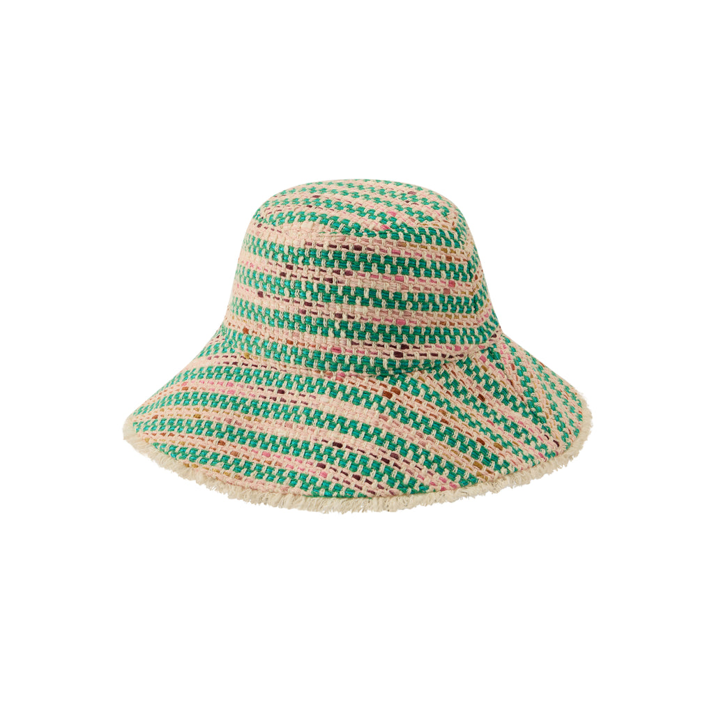 Cintia Boucle Stripe Bucket