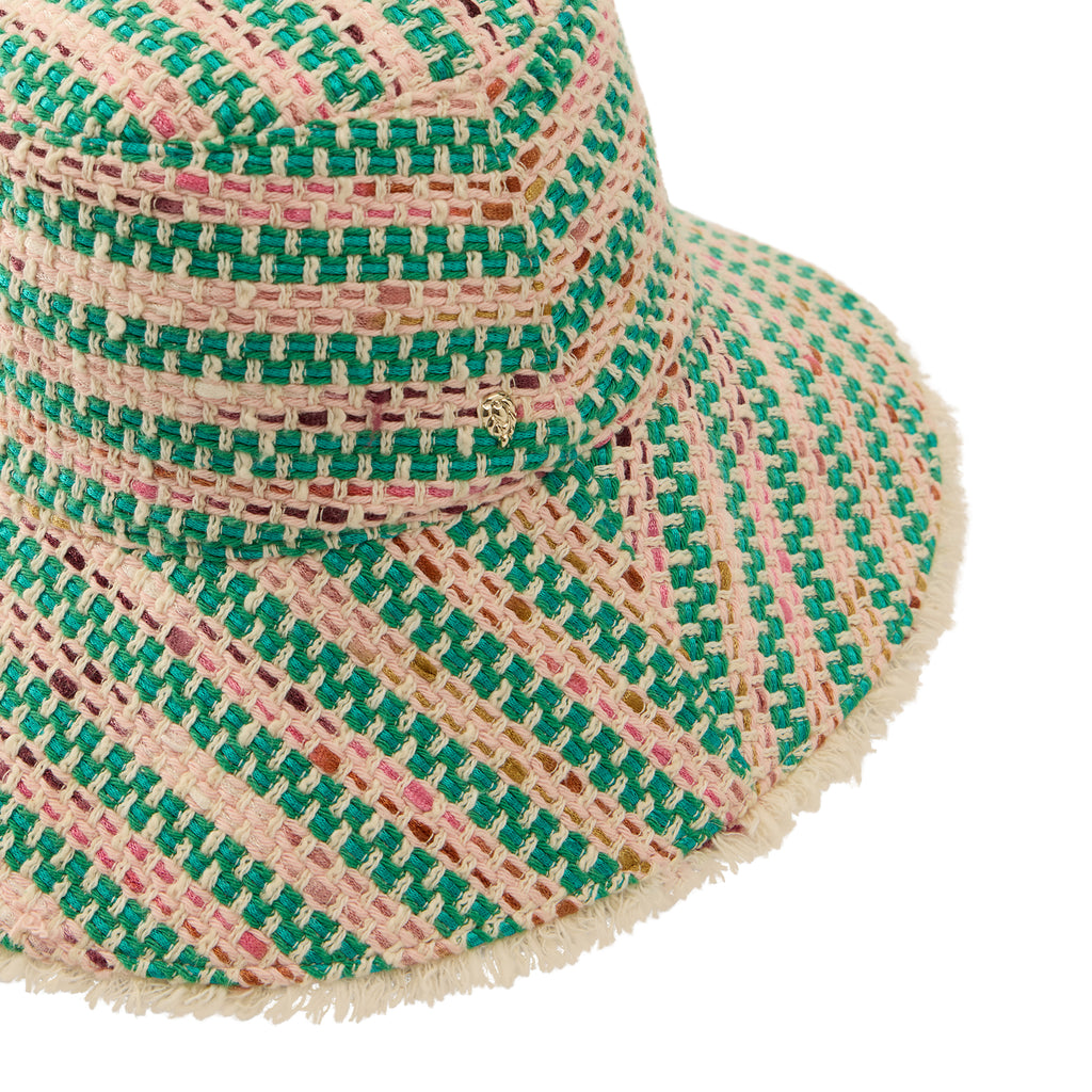 Cintia Boucle Stripe Bucket