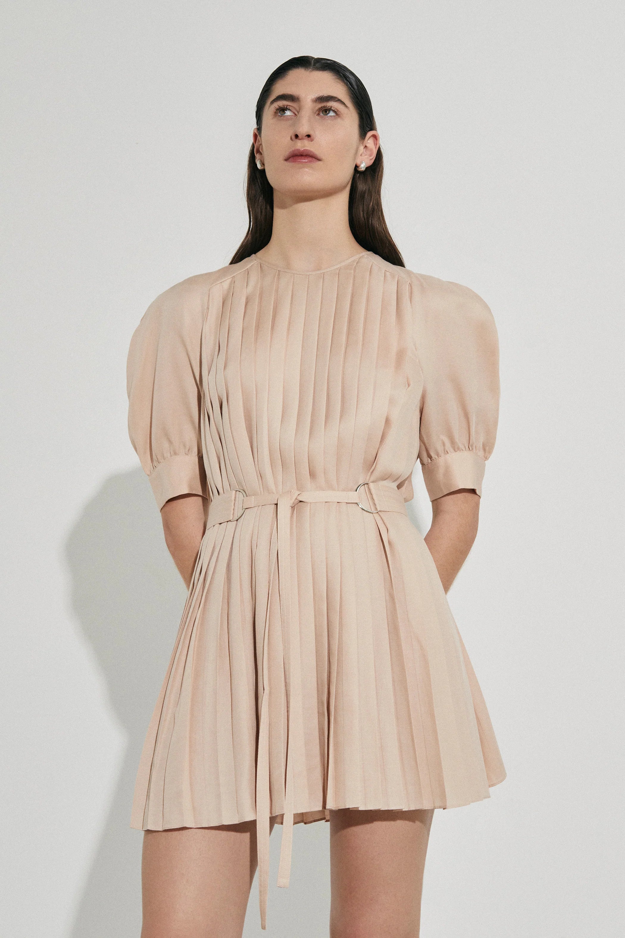 Sweet Nothings Pleated Dress