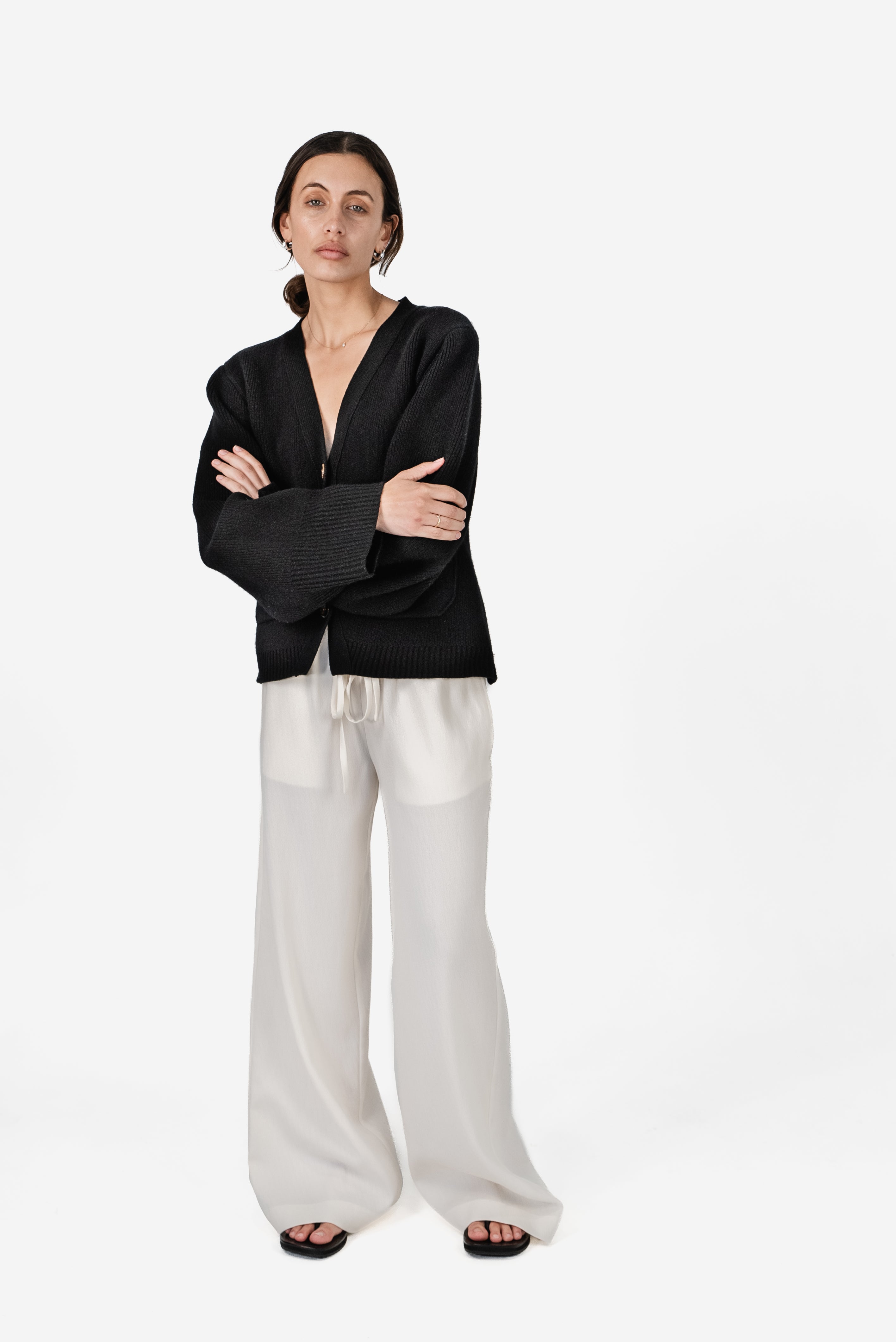 Oslo Cardigan Black