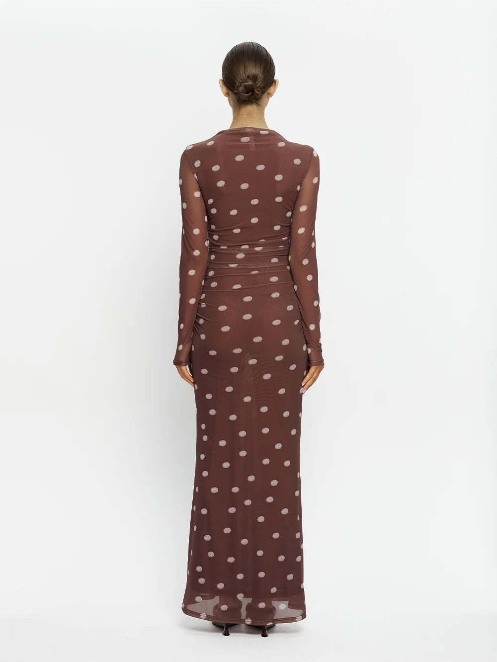 Edie Mesh Maxi Dress