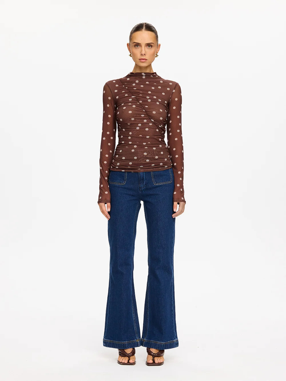 Edie Mesh Top