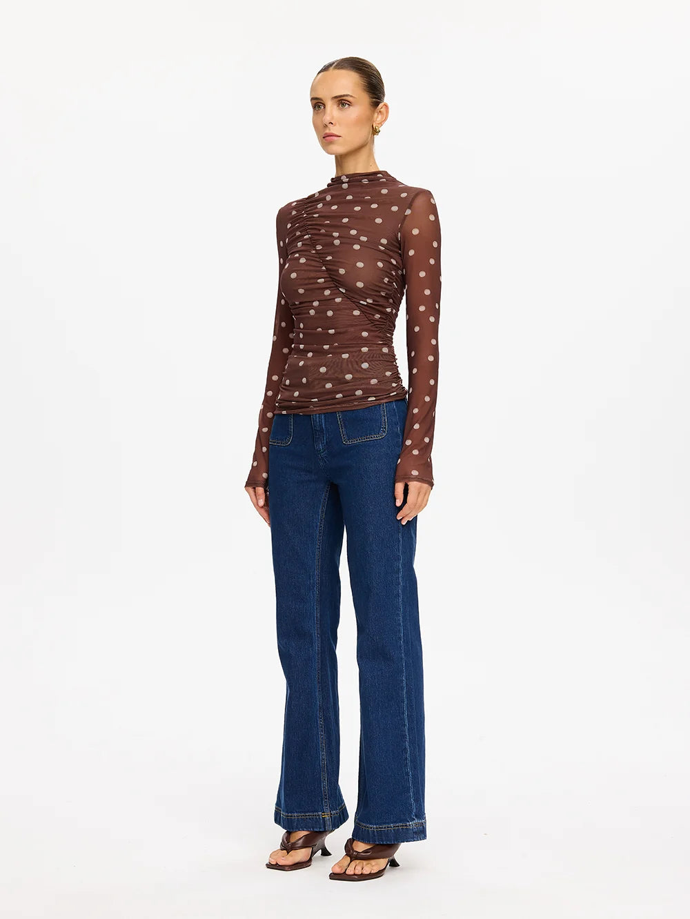 Edie Mesh Top