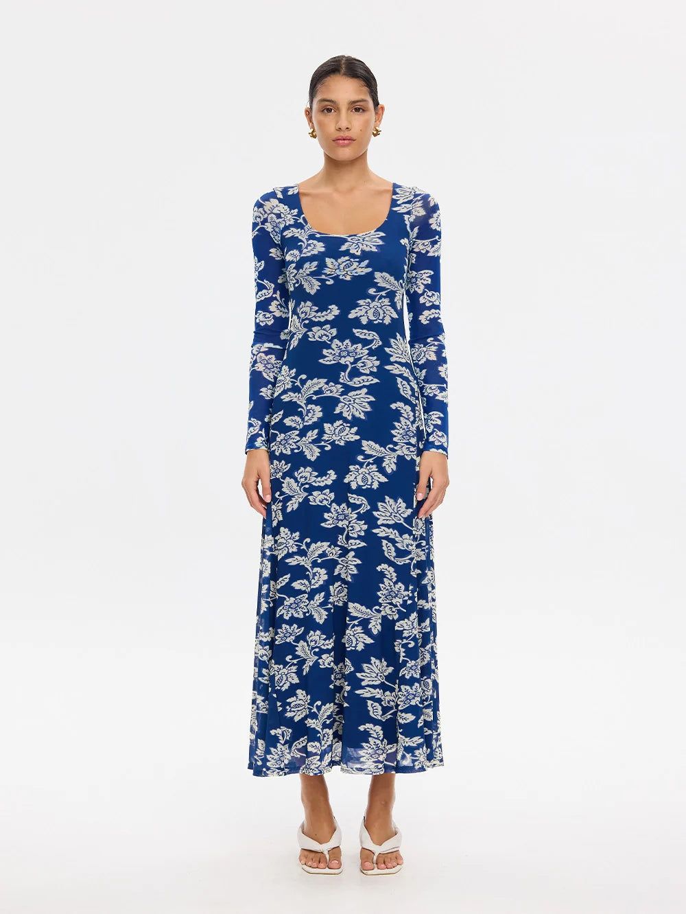 Linda Mesh Maxi Dress