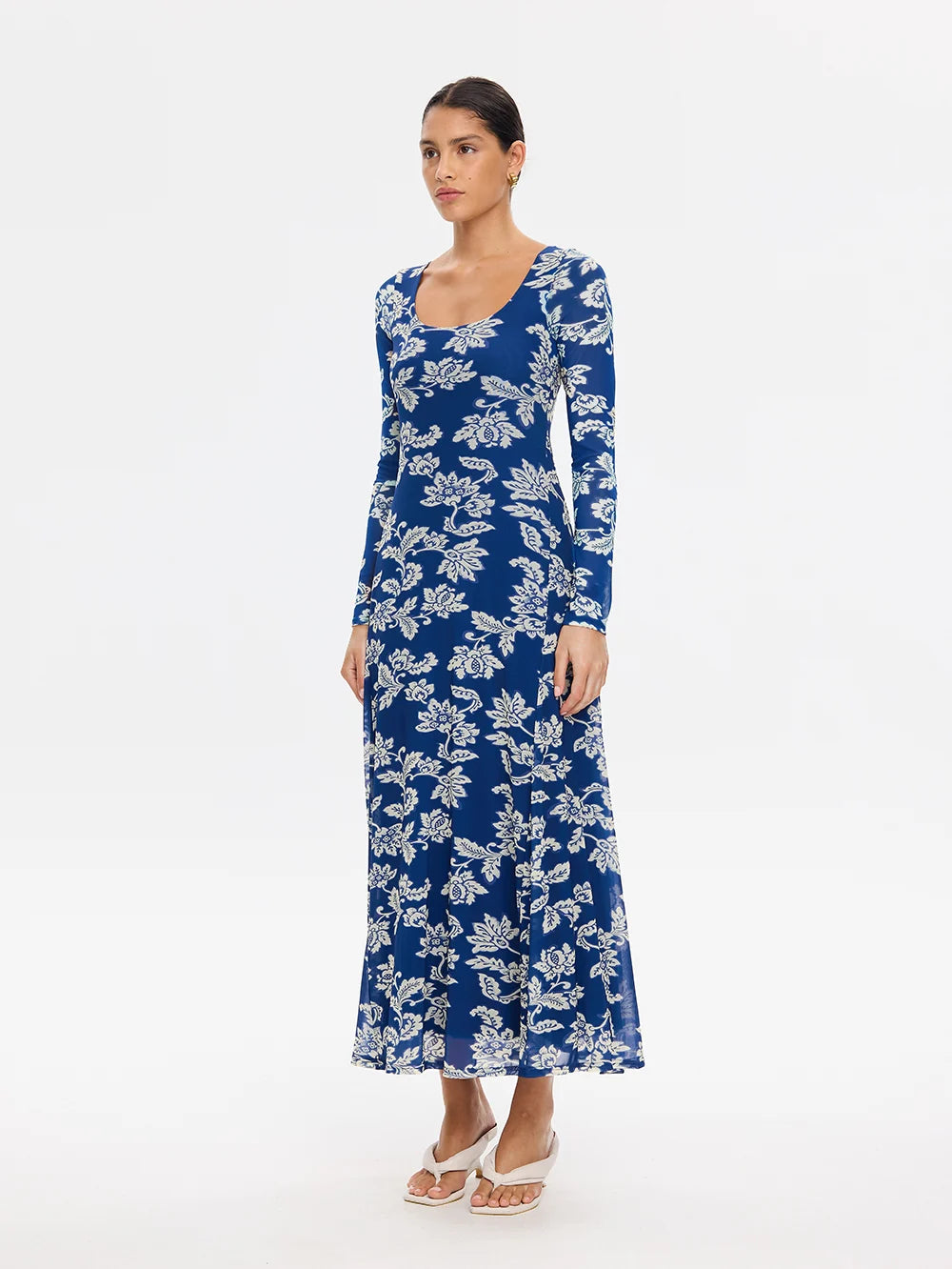 Linda Mesh Maxi Dress