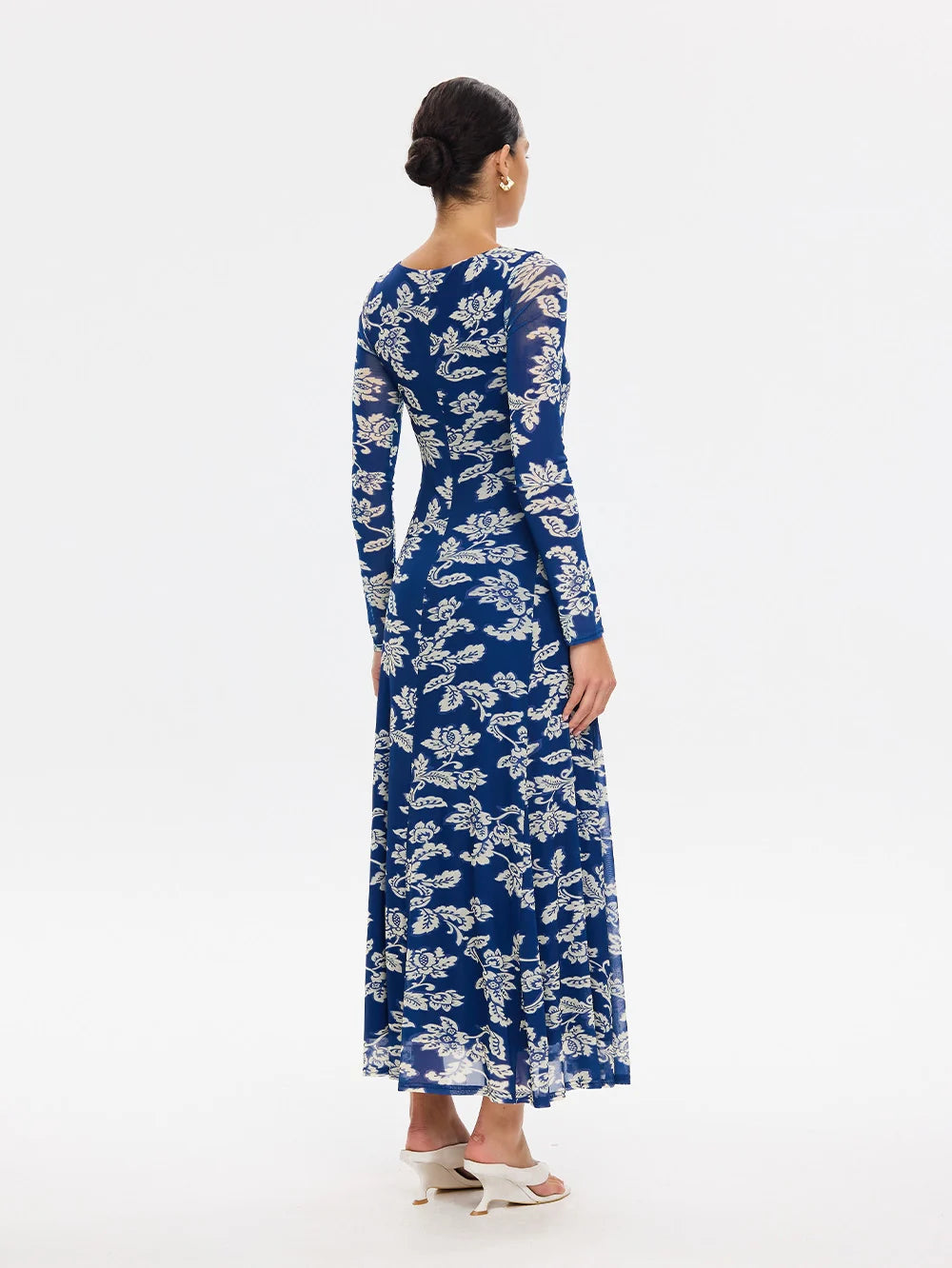 Linda Mesh Maxi Dress