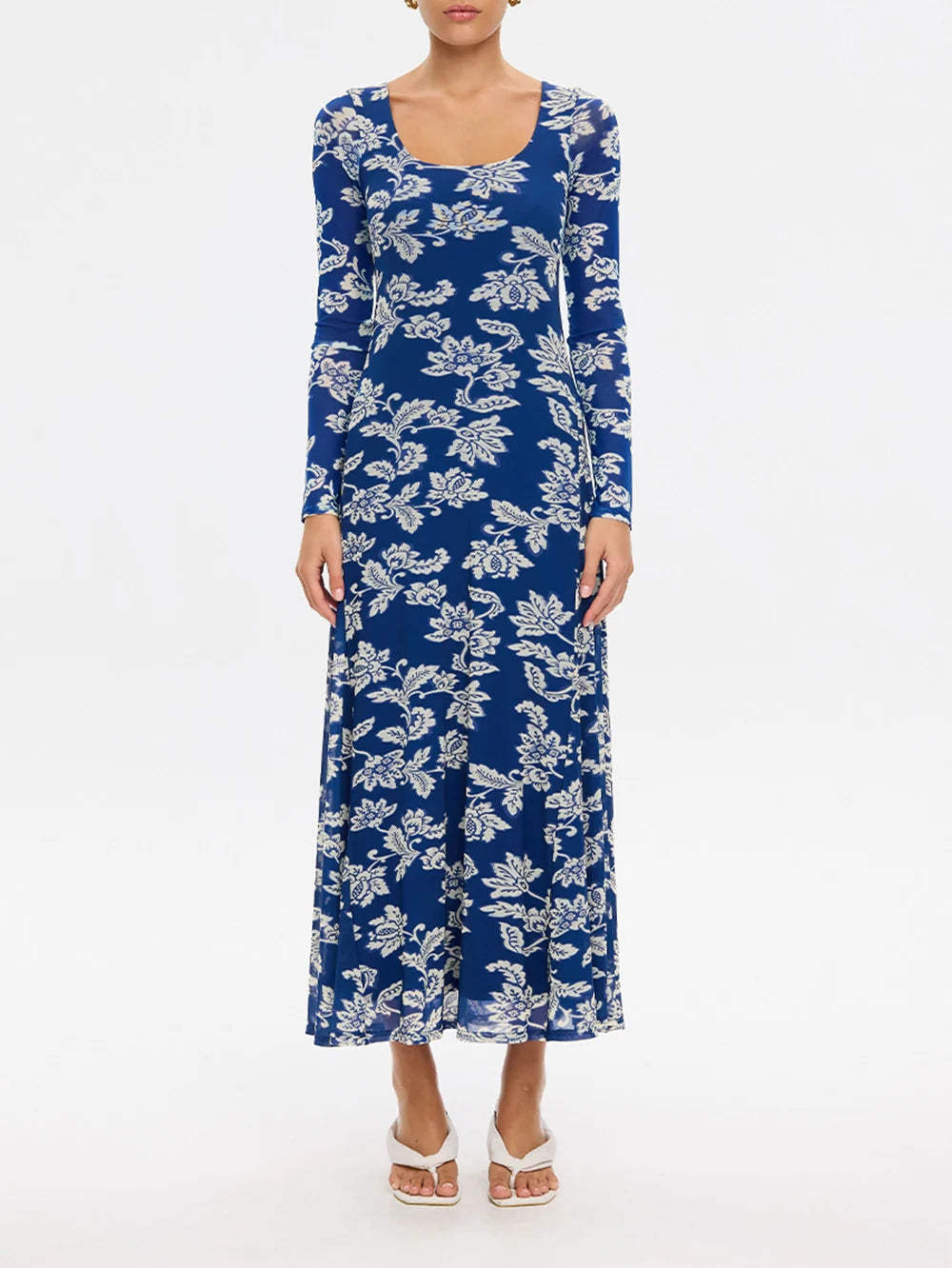 Linda Mesh Maxi Dress