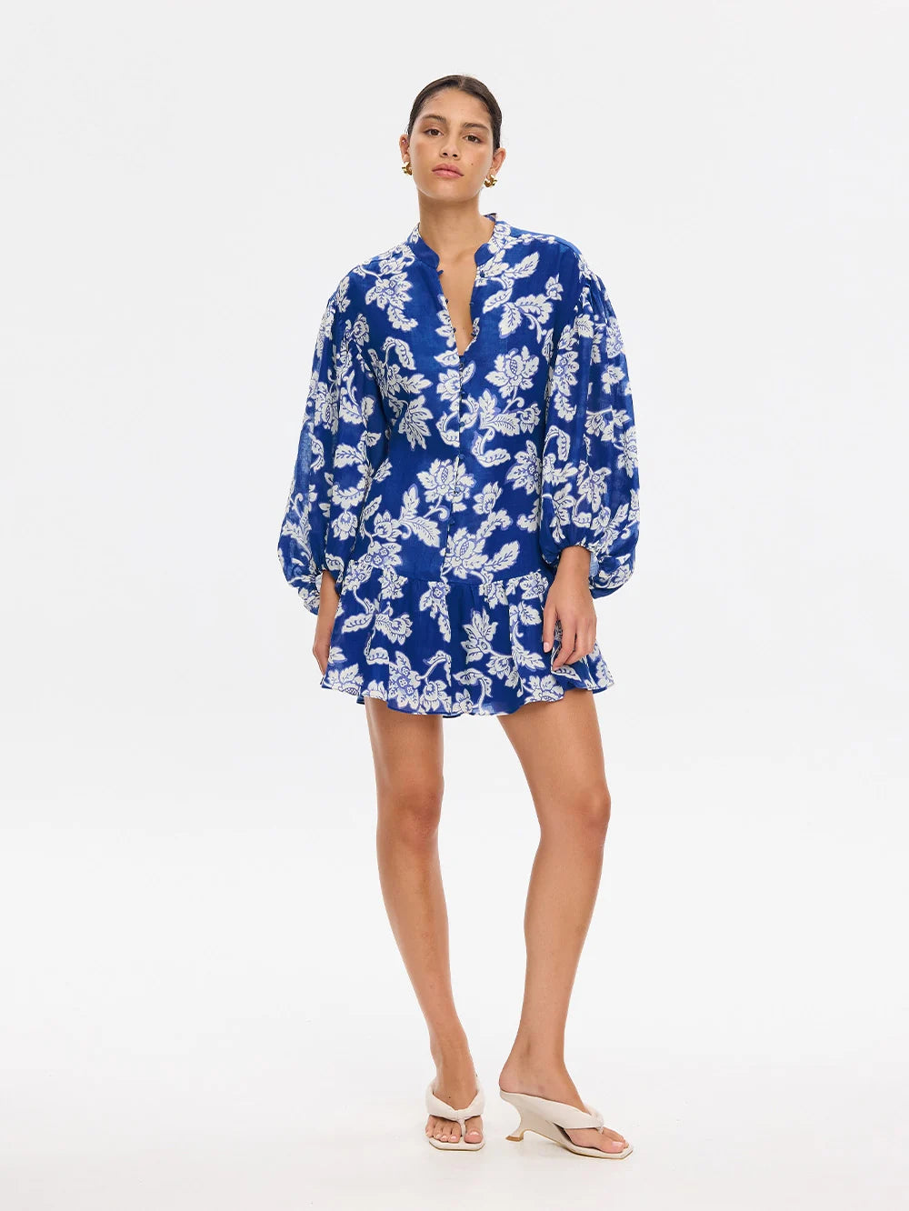 Linda Sleeved Mini Dress