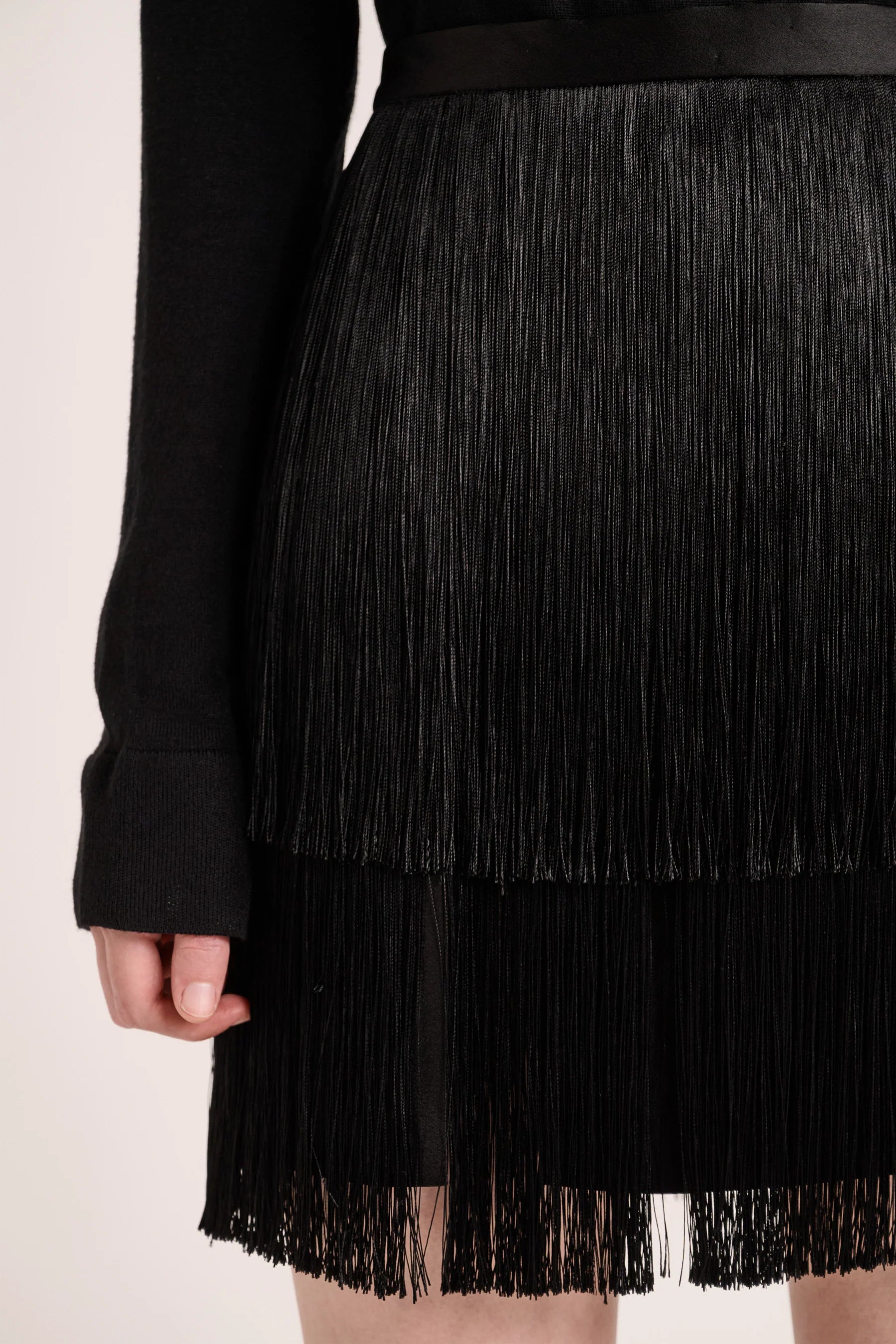 Cinca Fringe Mini Skirt