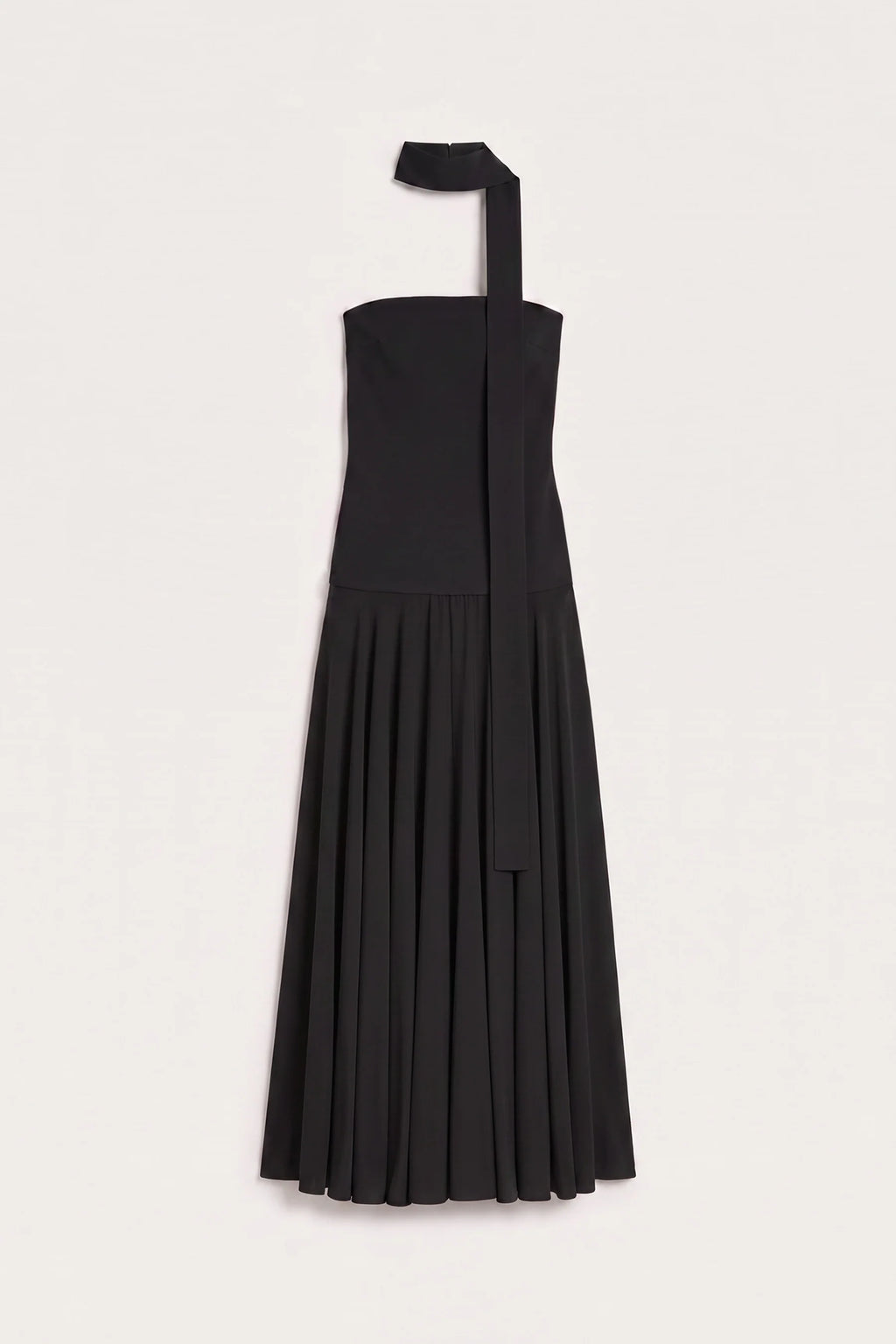Illi Tie Strapless Maxi Dress