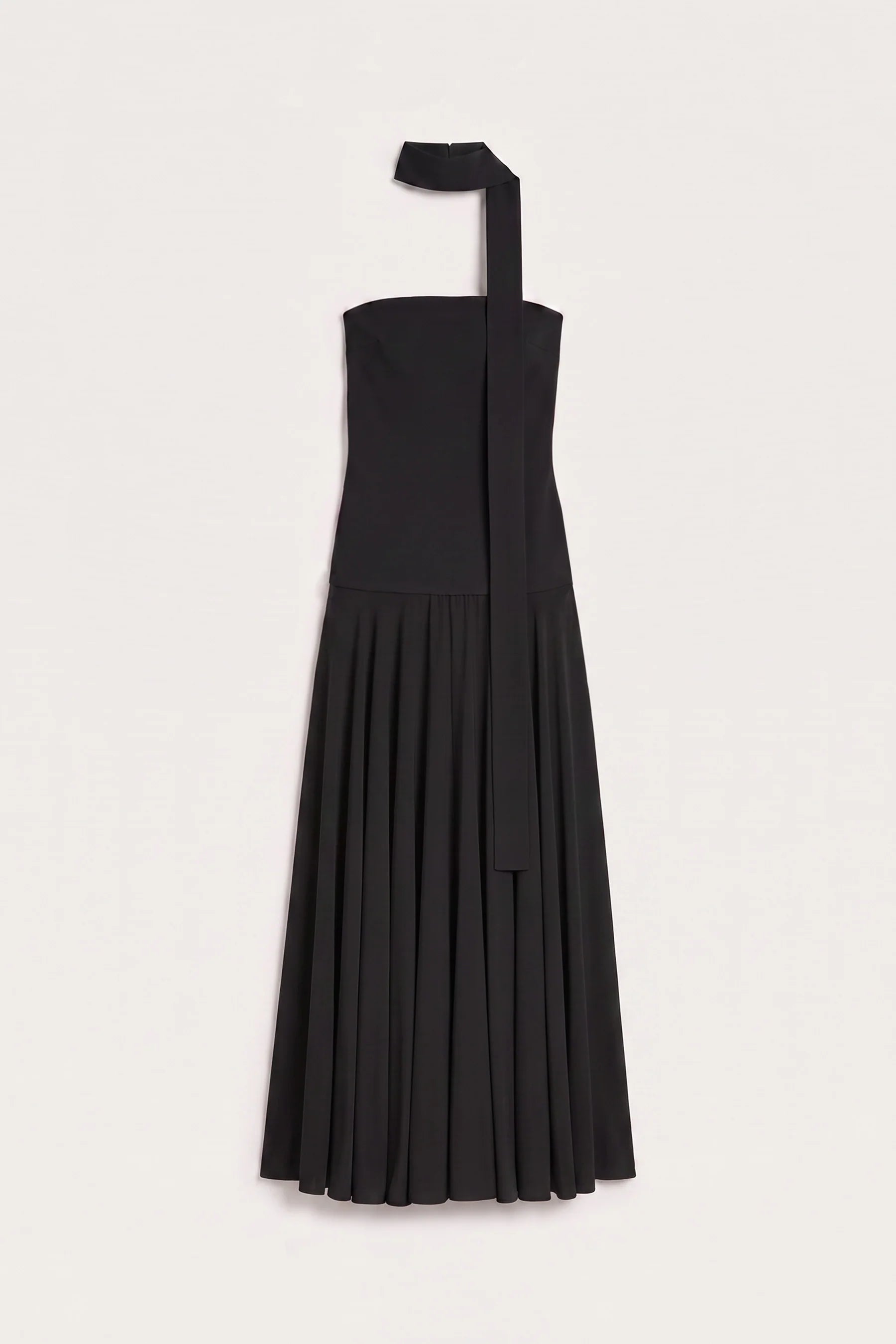 Illi Tie Strapless Maxi Dress