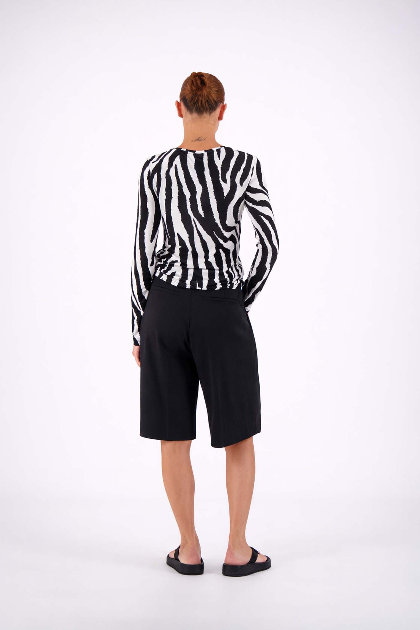 Estelle Bermuda Shorts Black