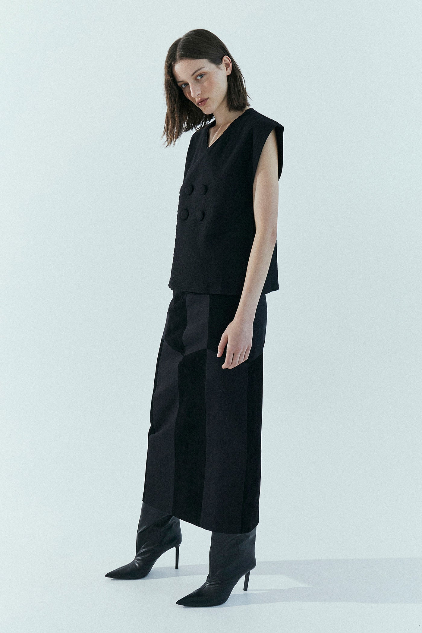 Fellini Pencil Skirt Black
