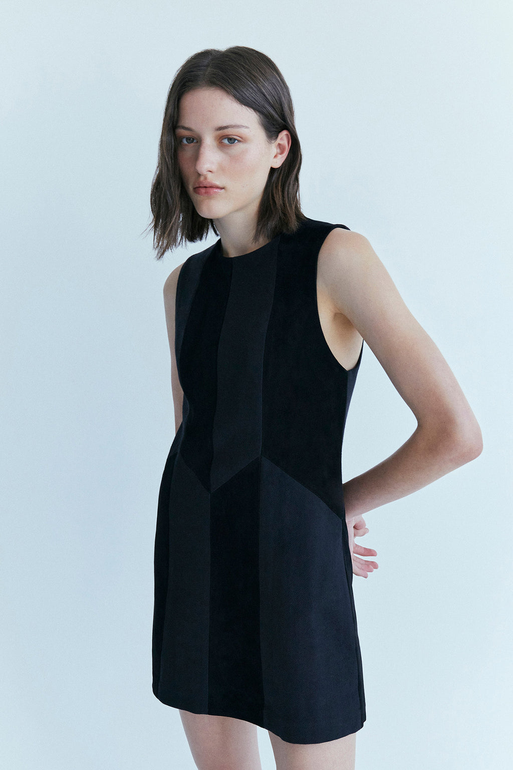 Fellini Shift Dress Black