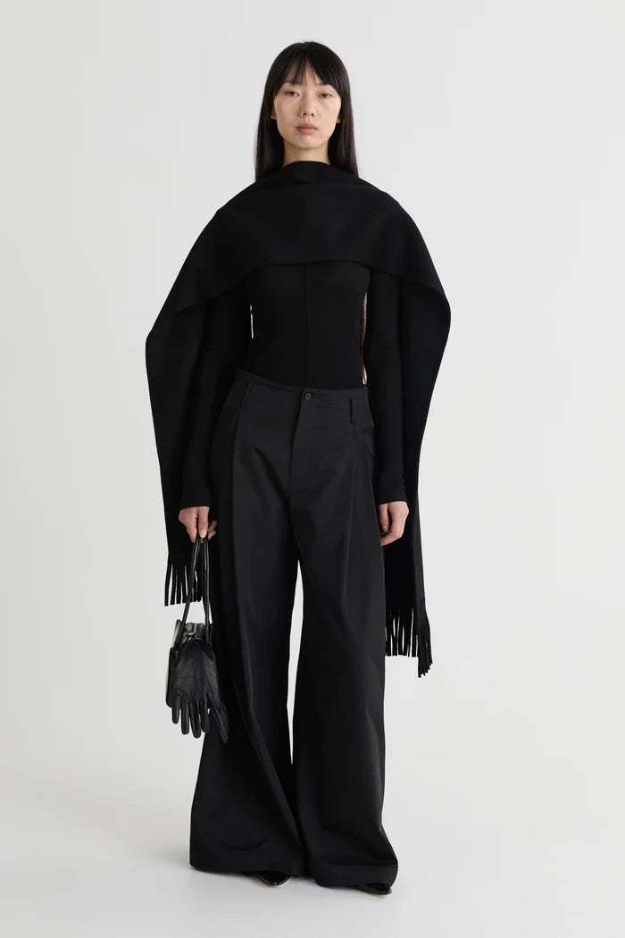 The Florian Scarf Black