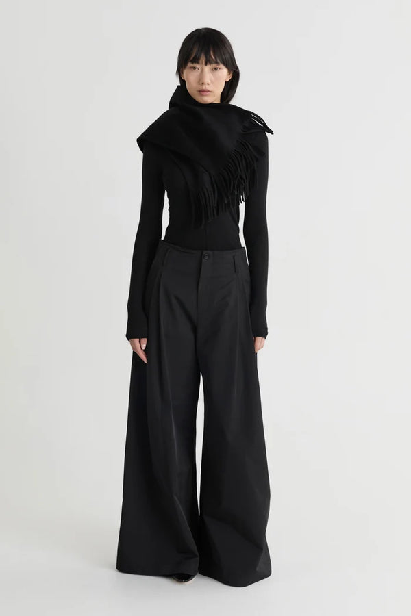 The Florian Scarf Black