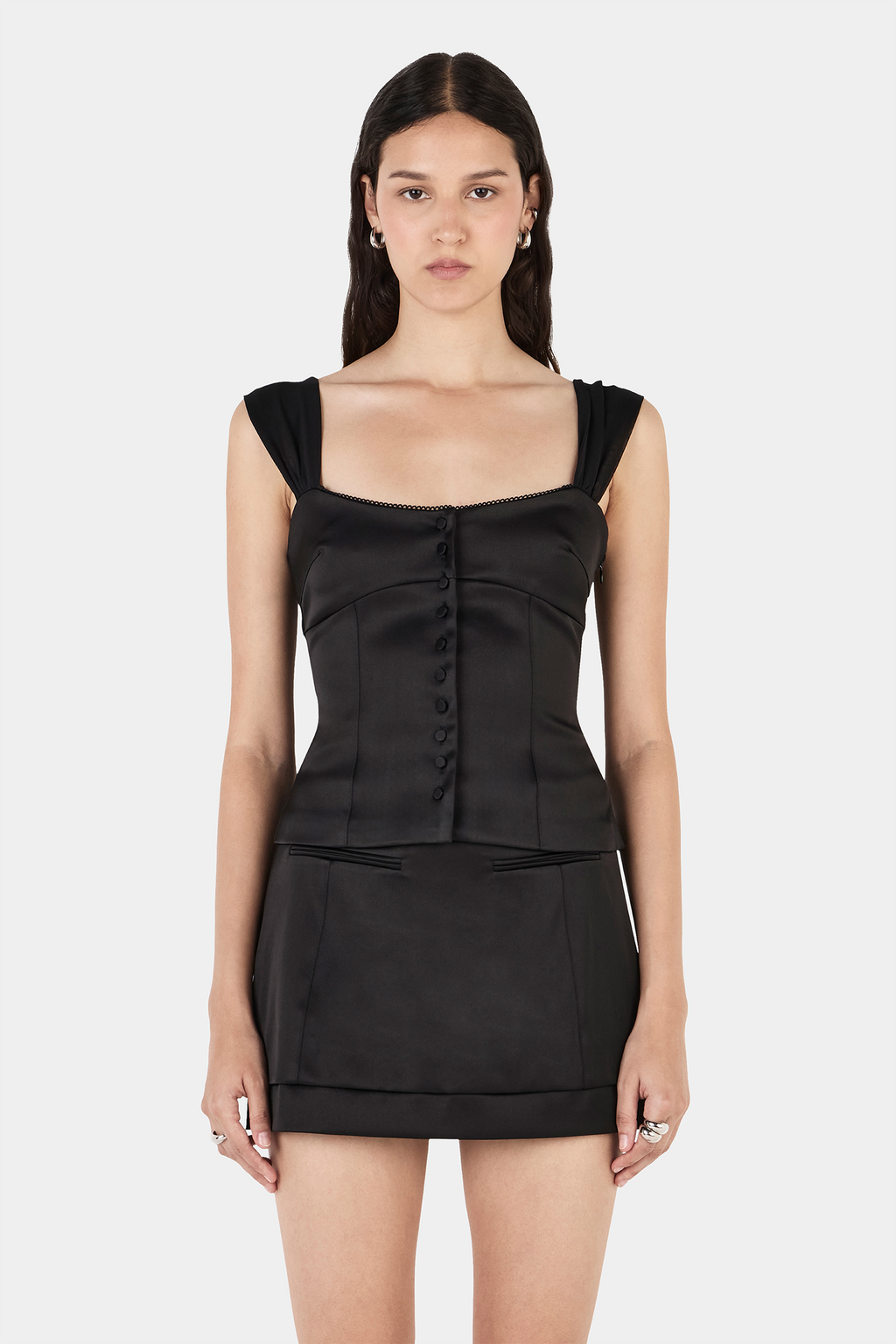 Georgie Corset Black