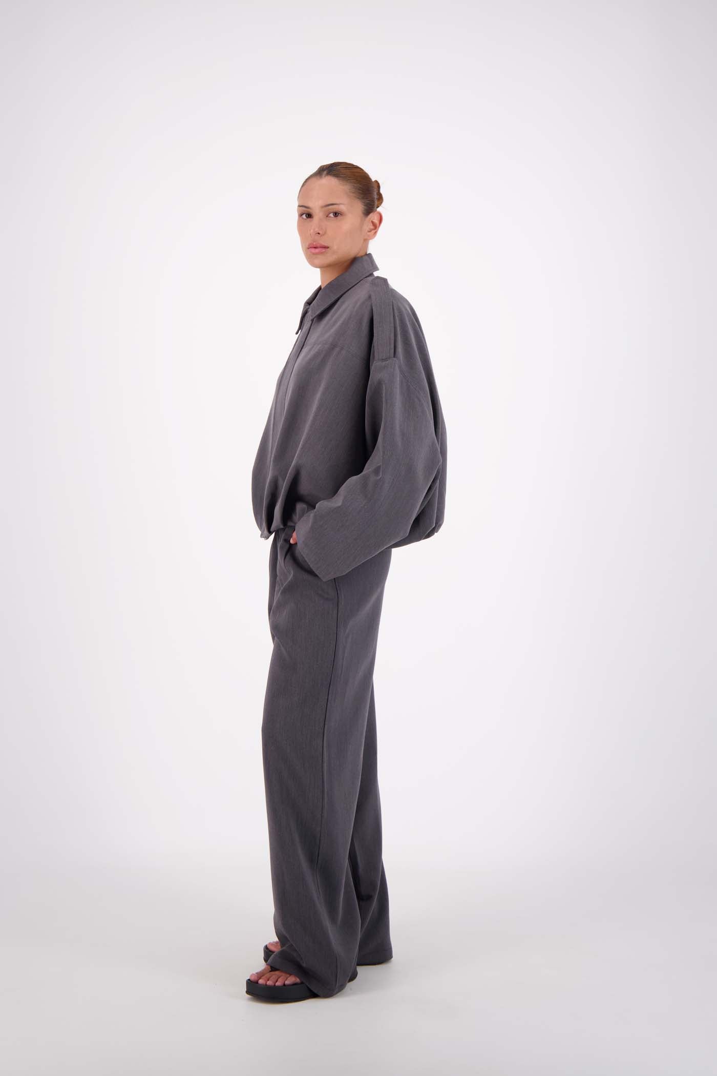 Gigi Bomber Steel Grey
