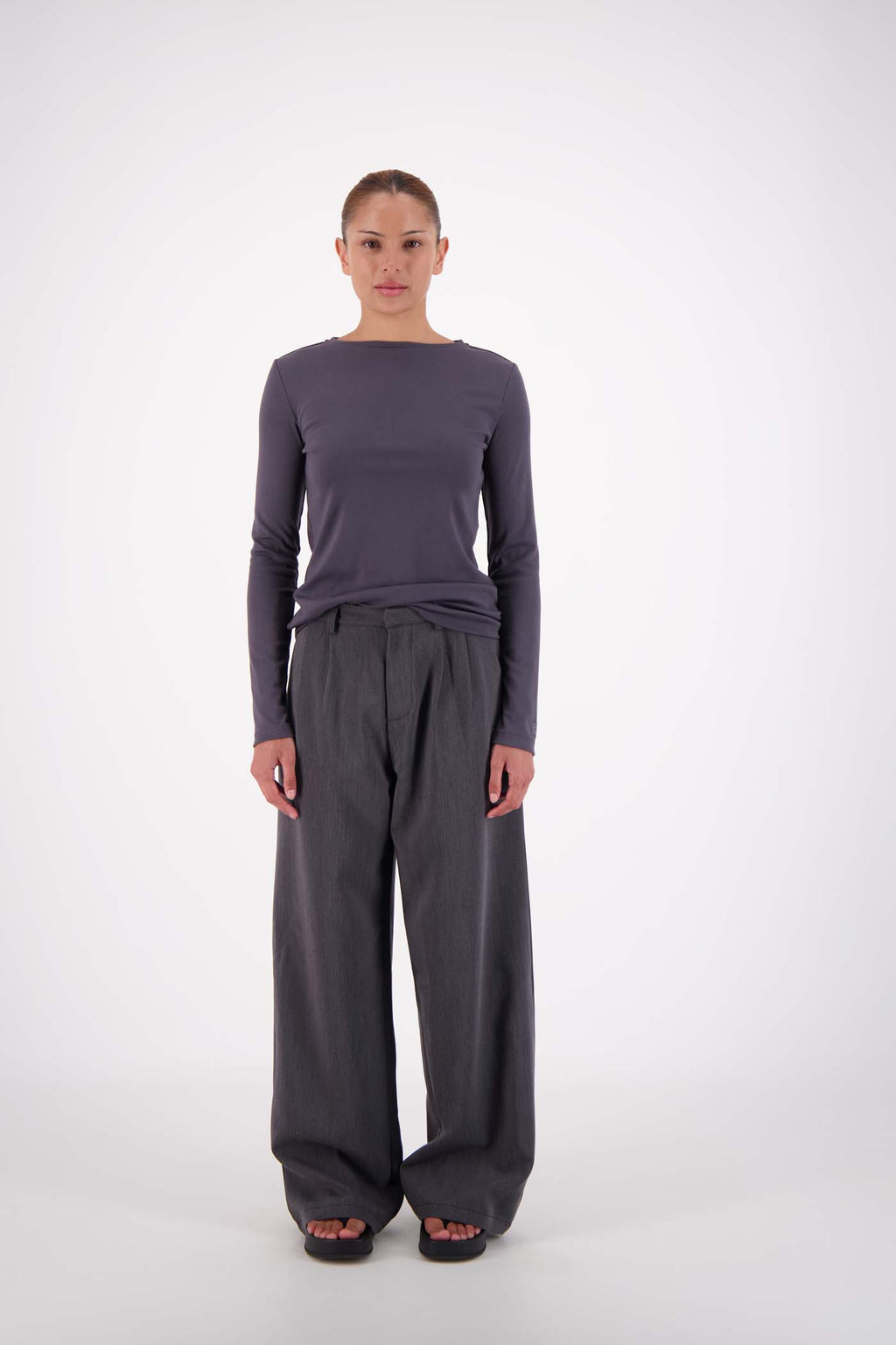 Gigi Trouser Steel Grey