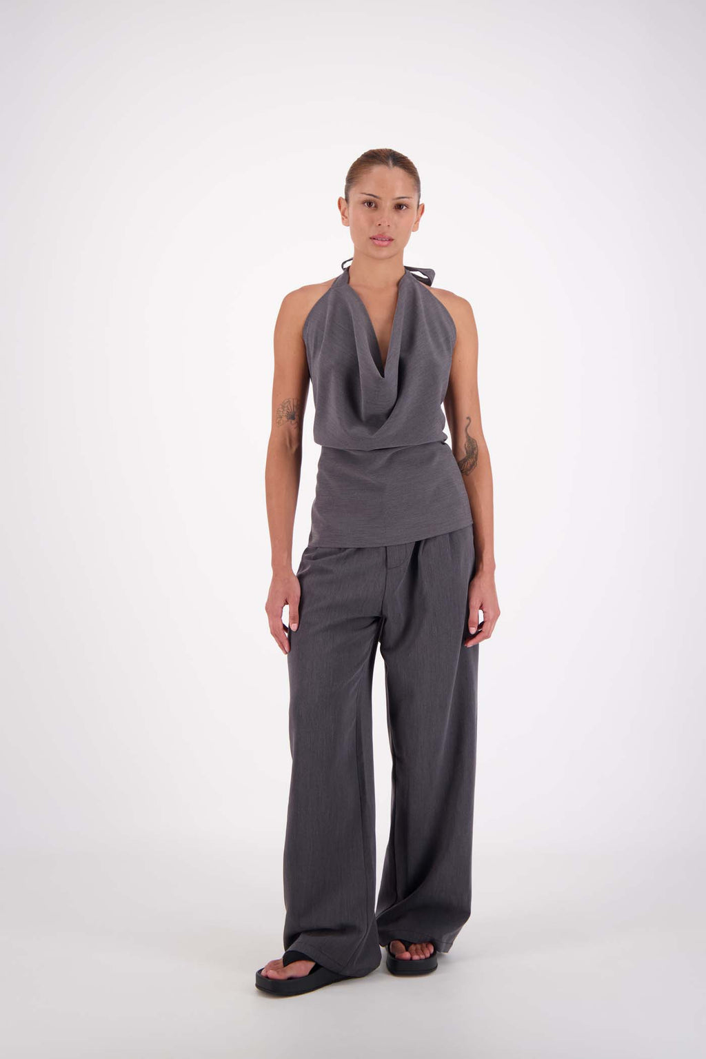 Gigi Trouser Steel Grey
