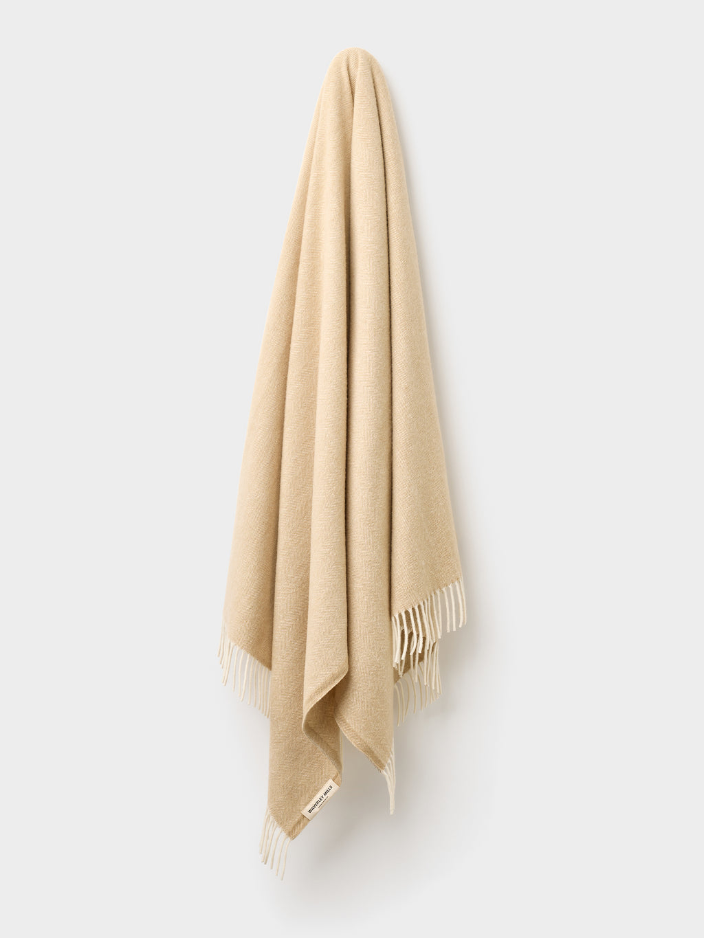 Herringbone Throw Blanket | Sand