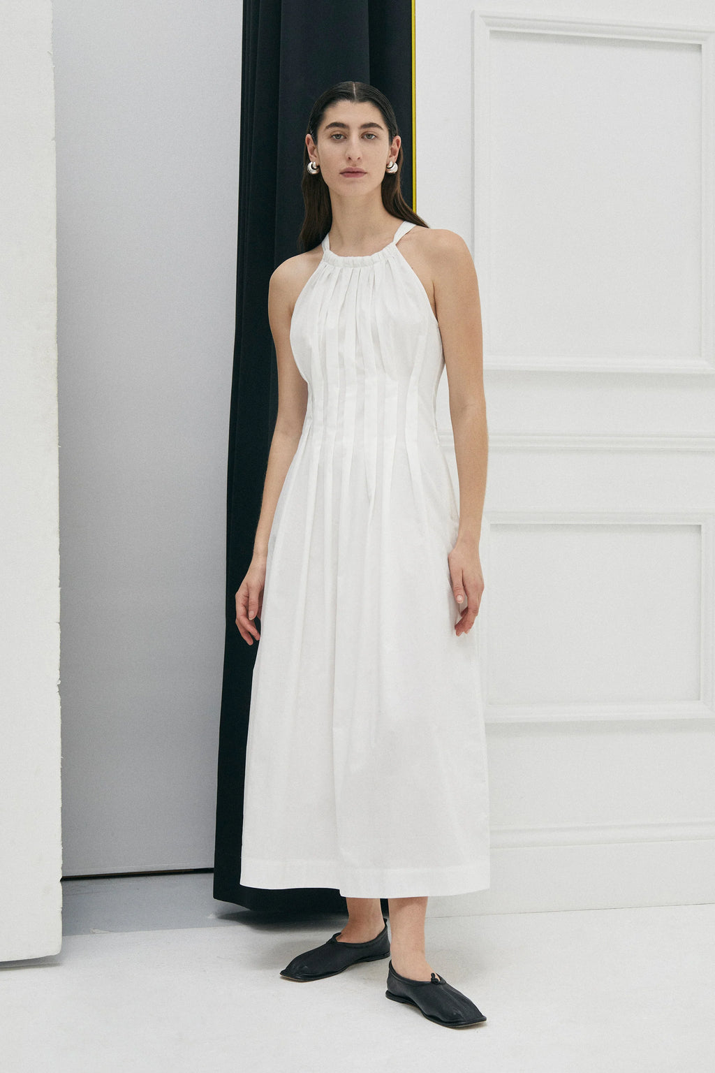 Lucania Halter Dress