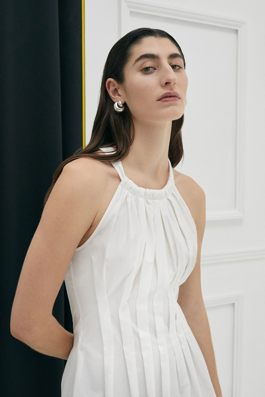 Lucania Halter Dress