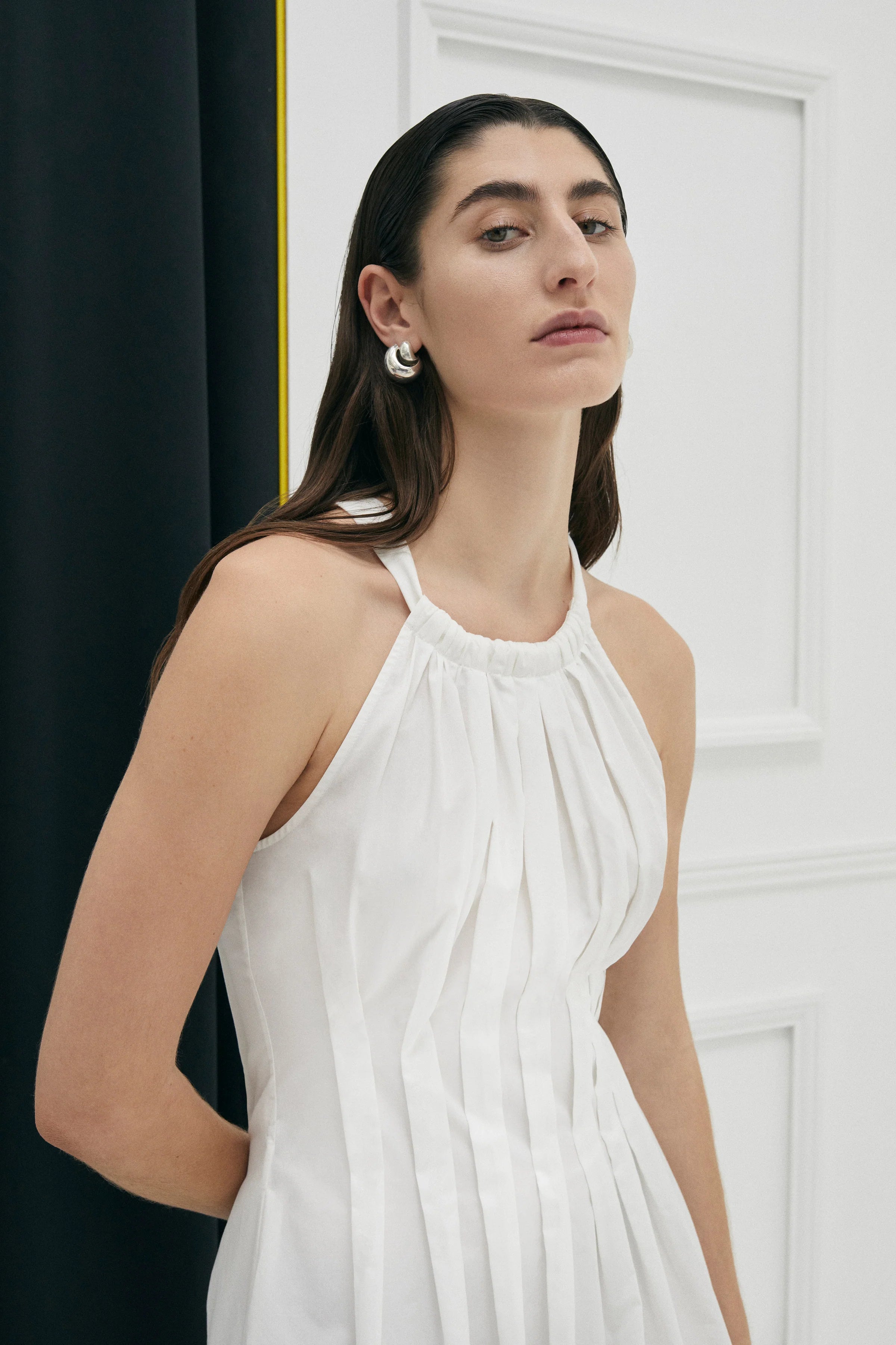 Lucania Halter Dress