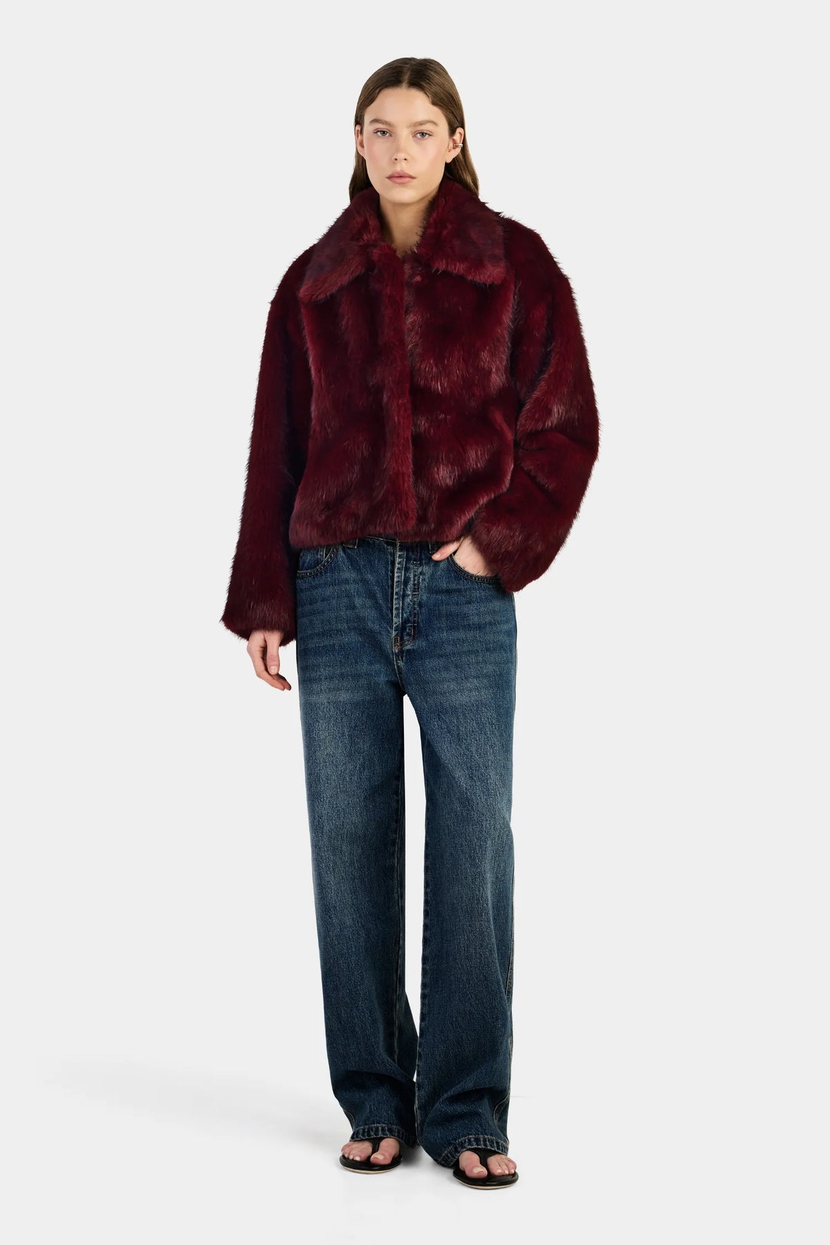 Frankie Faux Fur Jacket