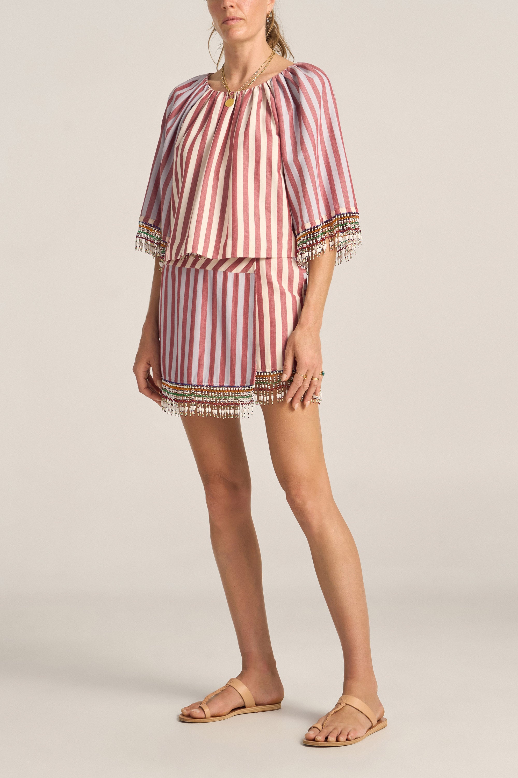 Harpies Oia Stripe Top