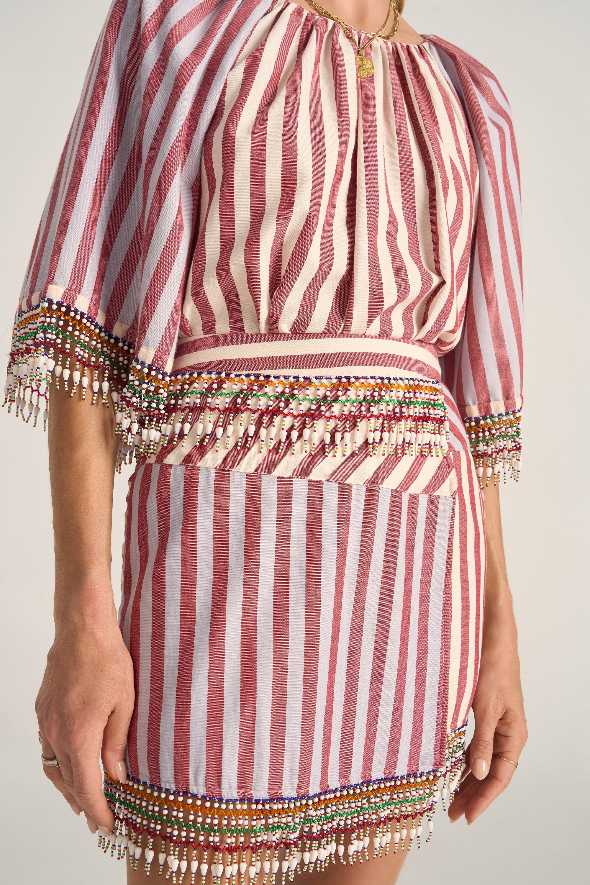 Harpies Oia Stripe Top