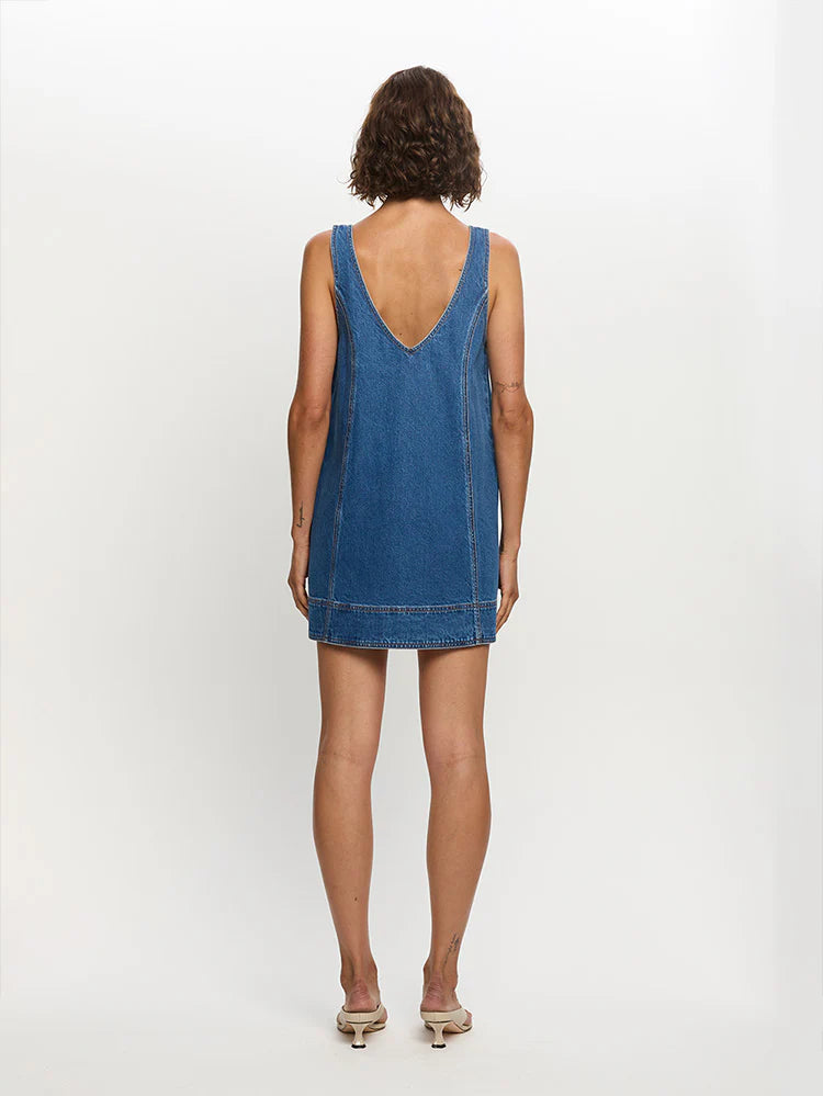 Ilaria Mini Dress Indigo