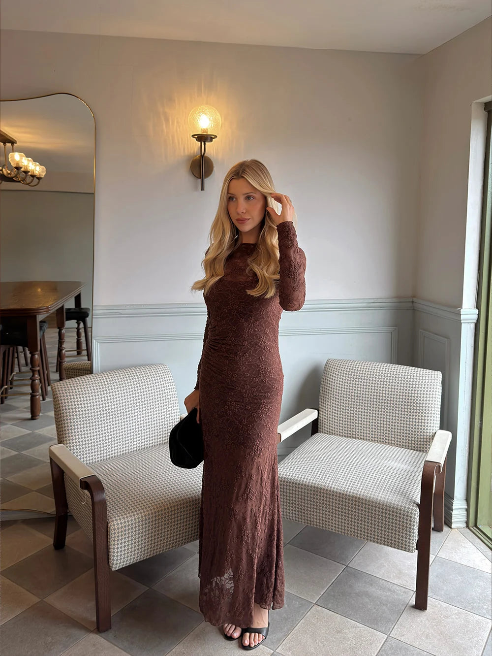 Marie Lace Maxi Dress
