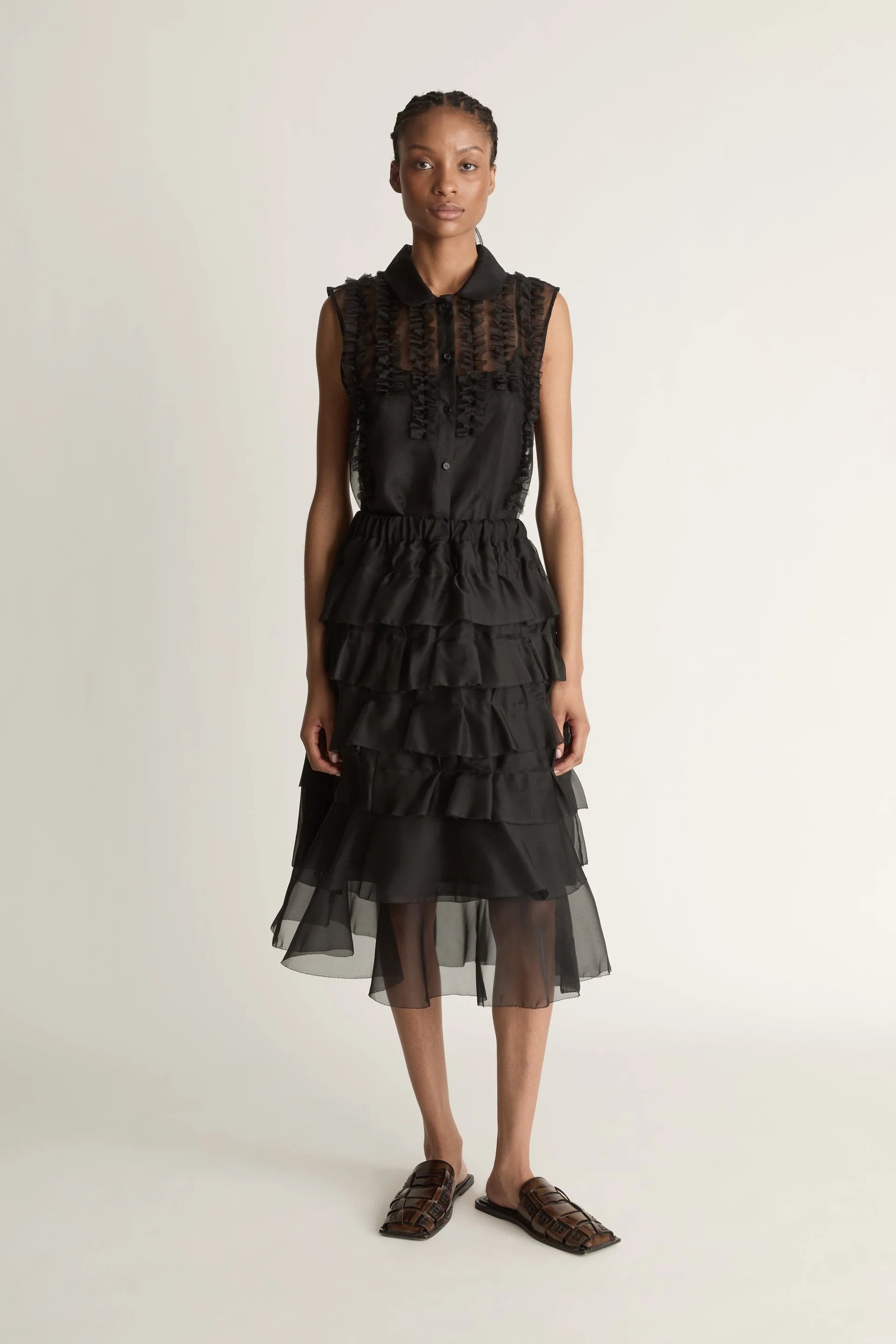 Innes Organza Ruffle Skirt