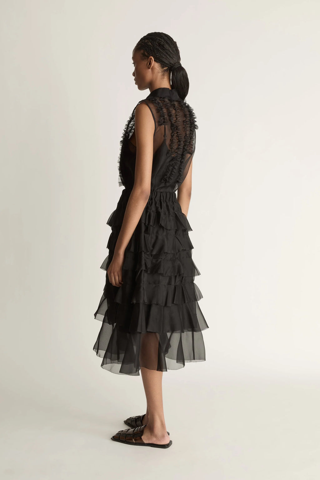 Innes Organza Ruffle Skirt