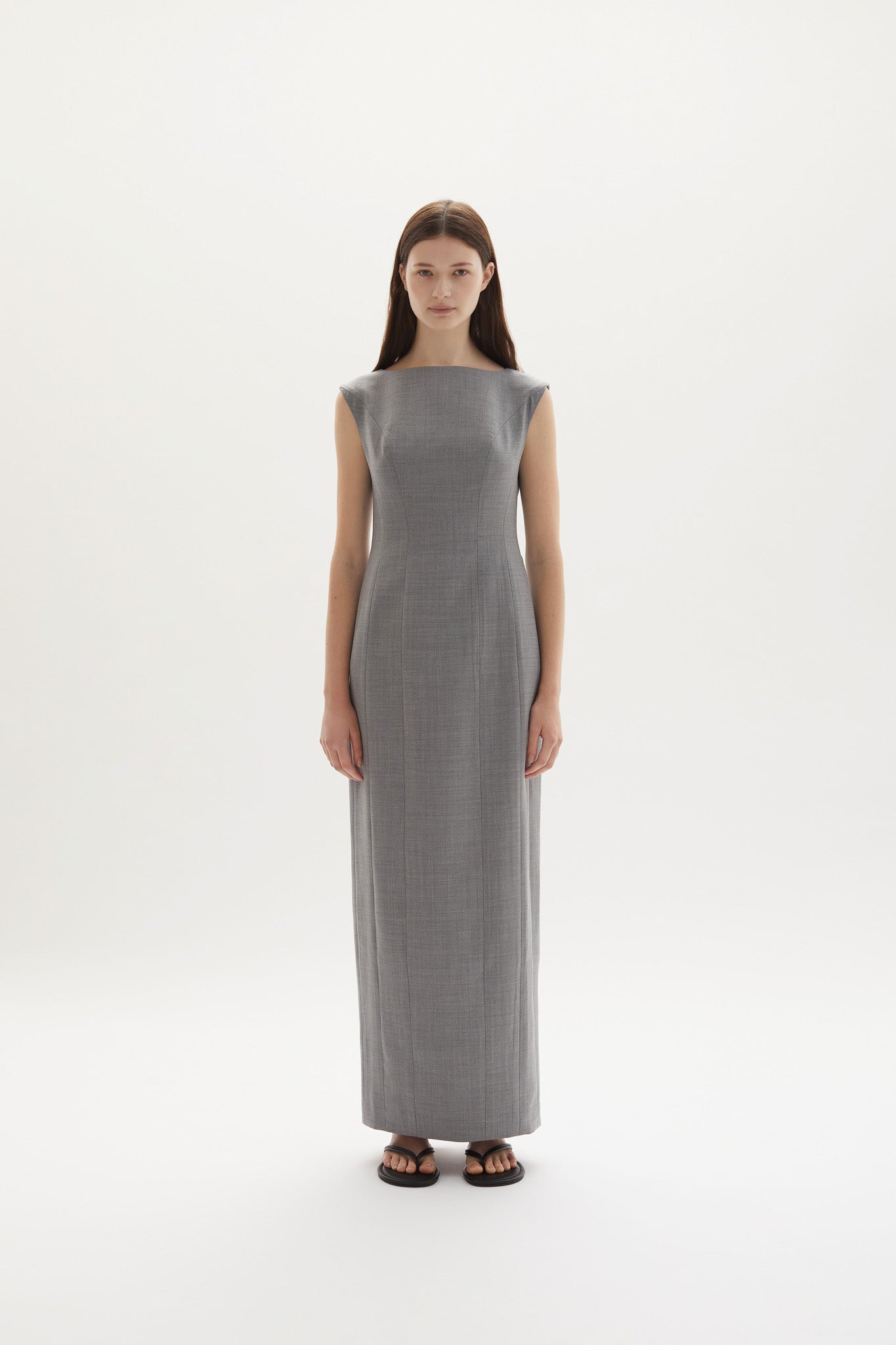 Kelli Maxi Dress Grey