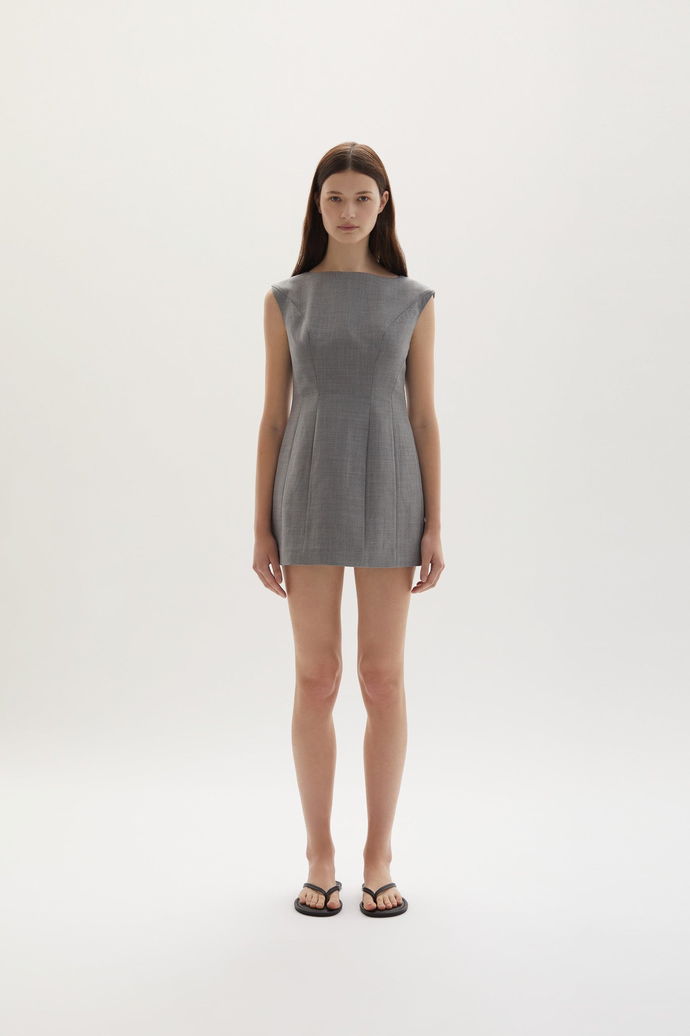 Kelli Mini Dress Grey